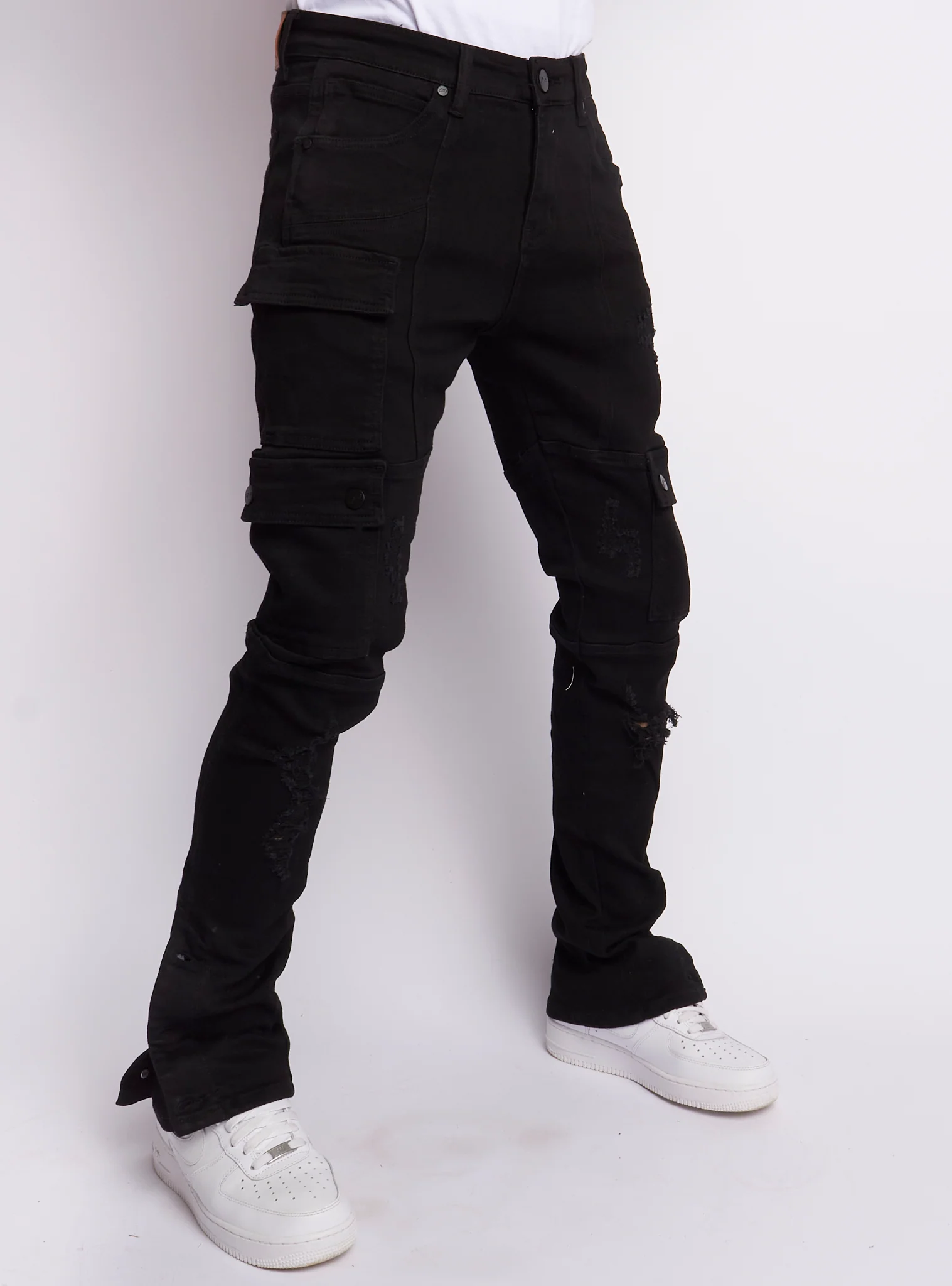 Politics Jeans - Hanson - Jet Black - 501 - Image 4