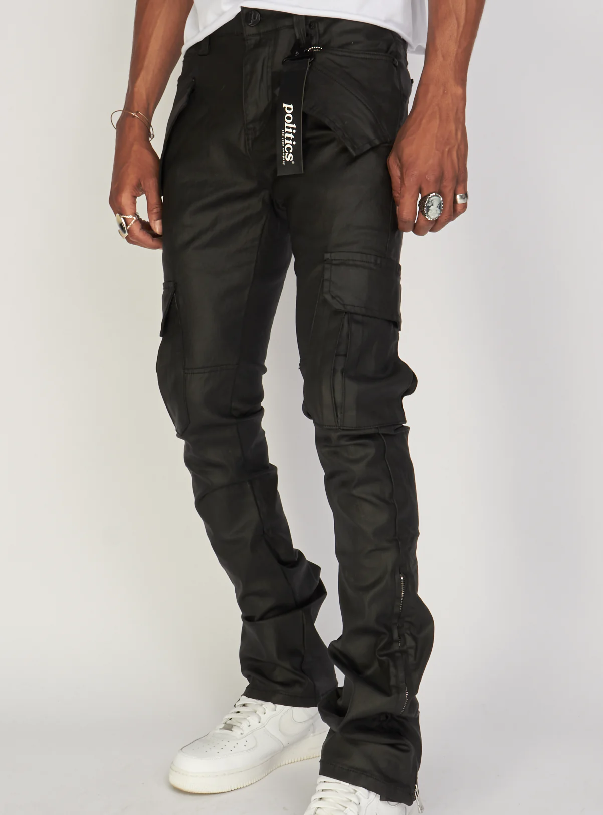 Politics Jeans - Harris - Black Wax - 503 - Image 2