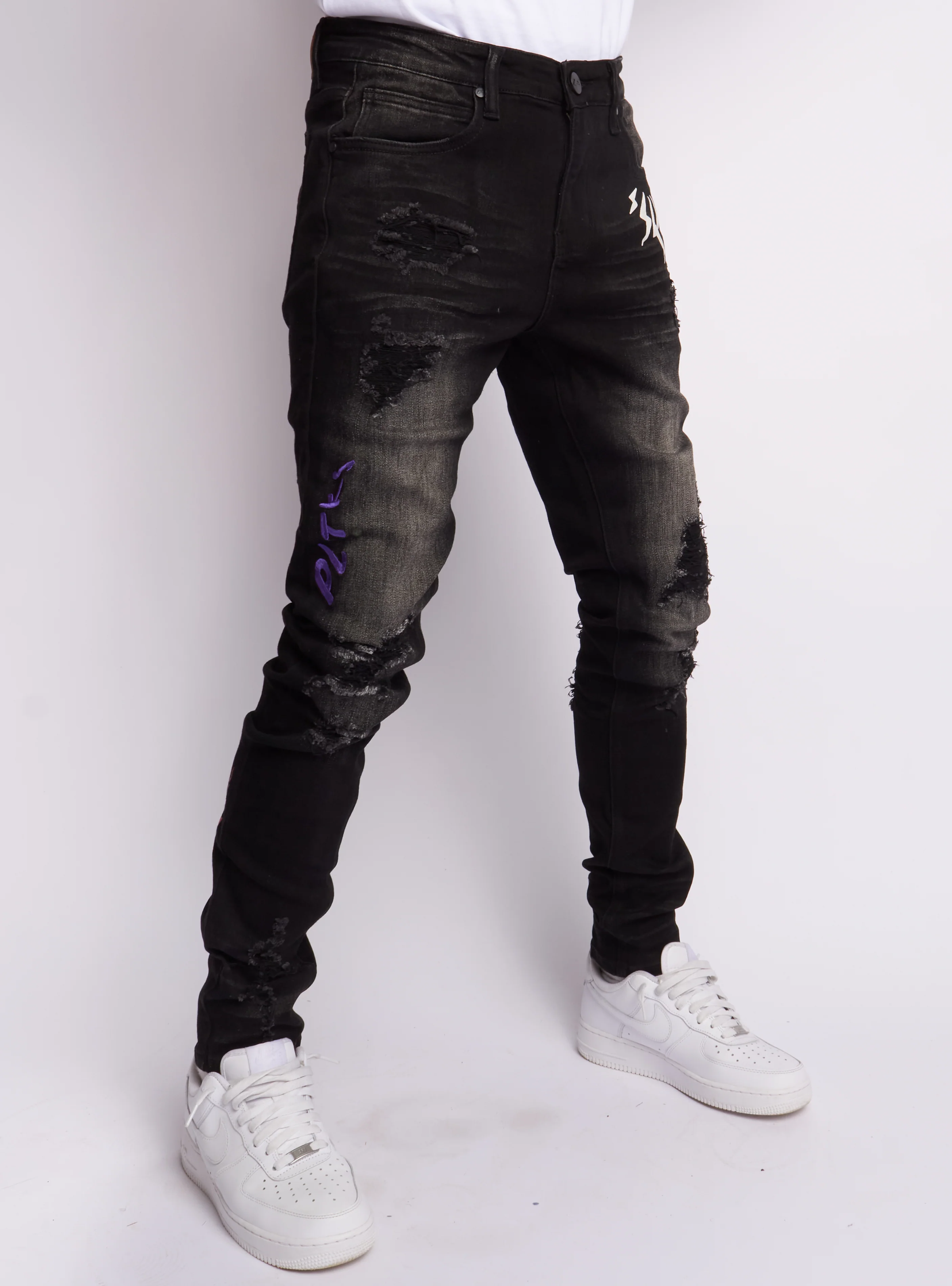 Politics Jeans - Holman - Black - 502 - Image 4