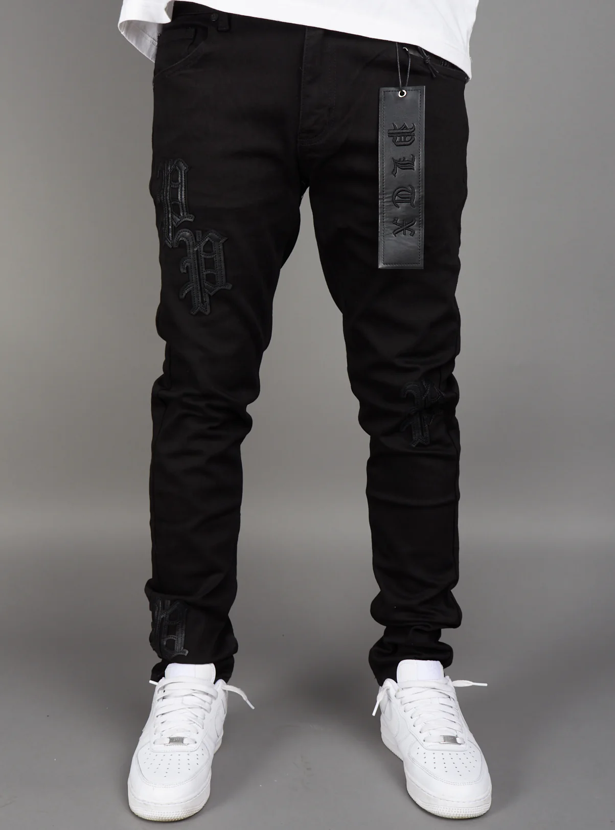 Politics Jeans - Kael Skinny Fit - Jet Black - 211