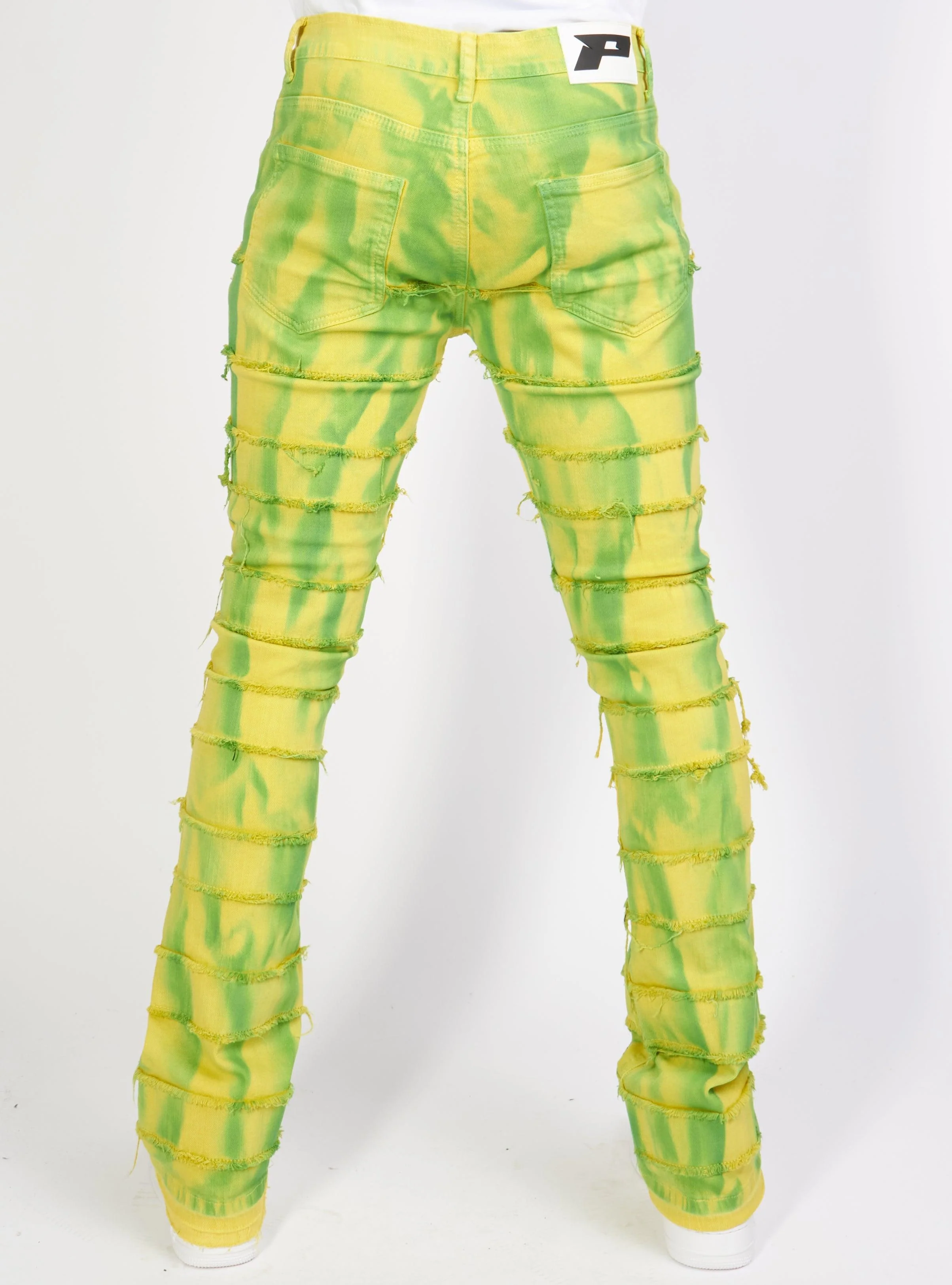 Politics Jeans - Kurland Denim - Lemon Lime - POLD124 - Image 4