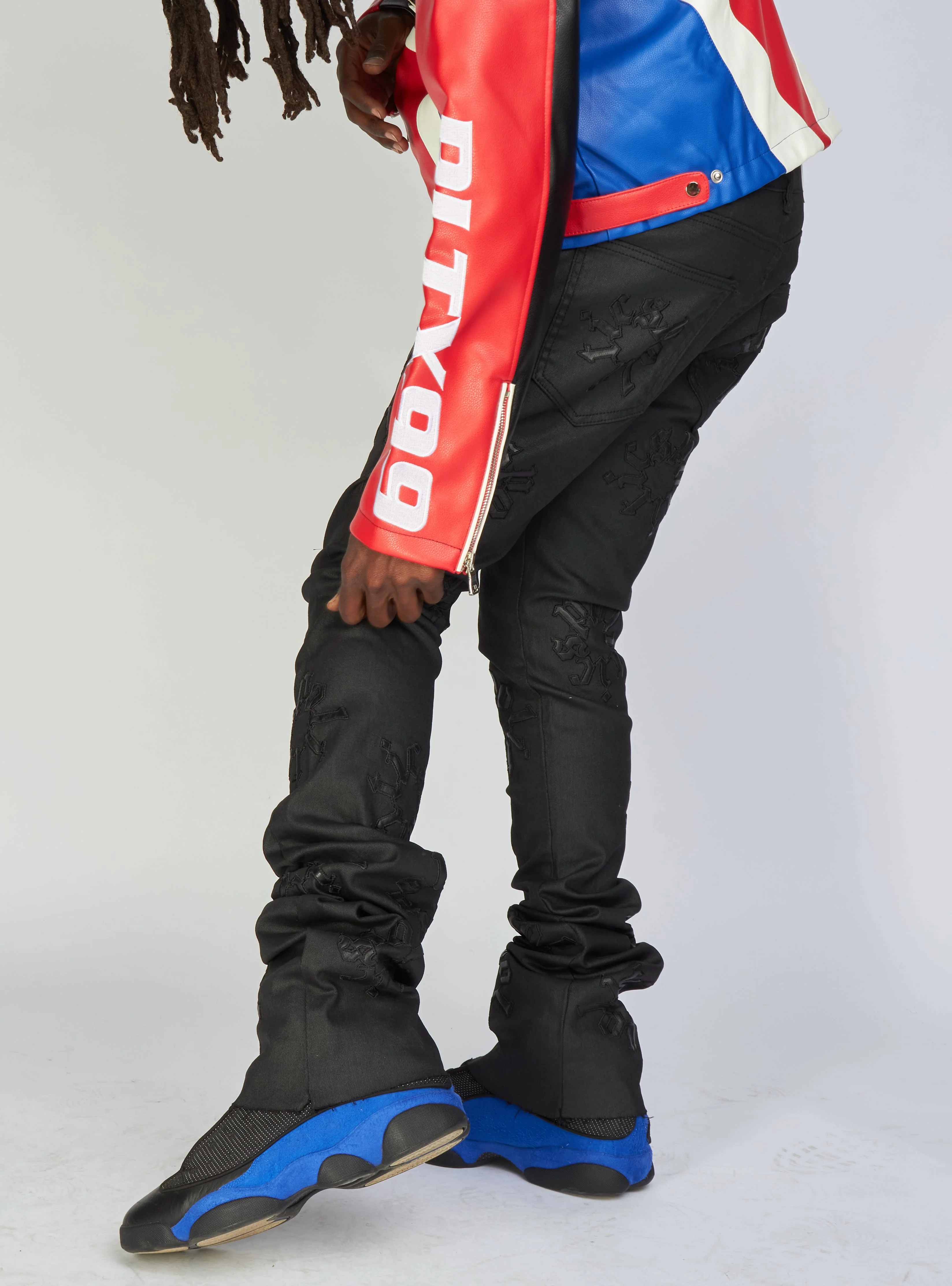 Politics Jeans - Malone - Black Wax - 501 - Image 4
