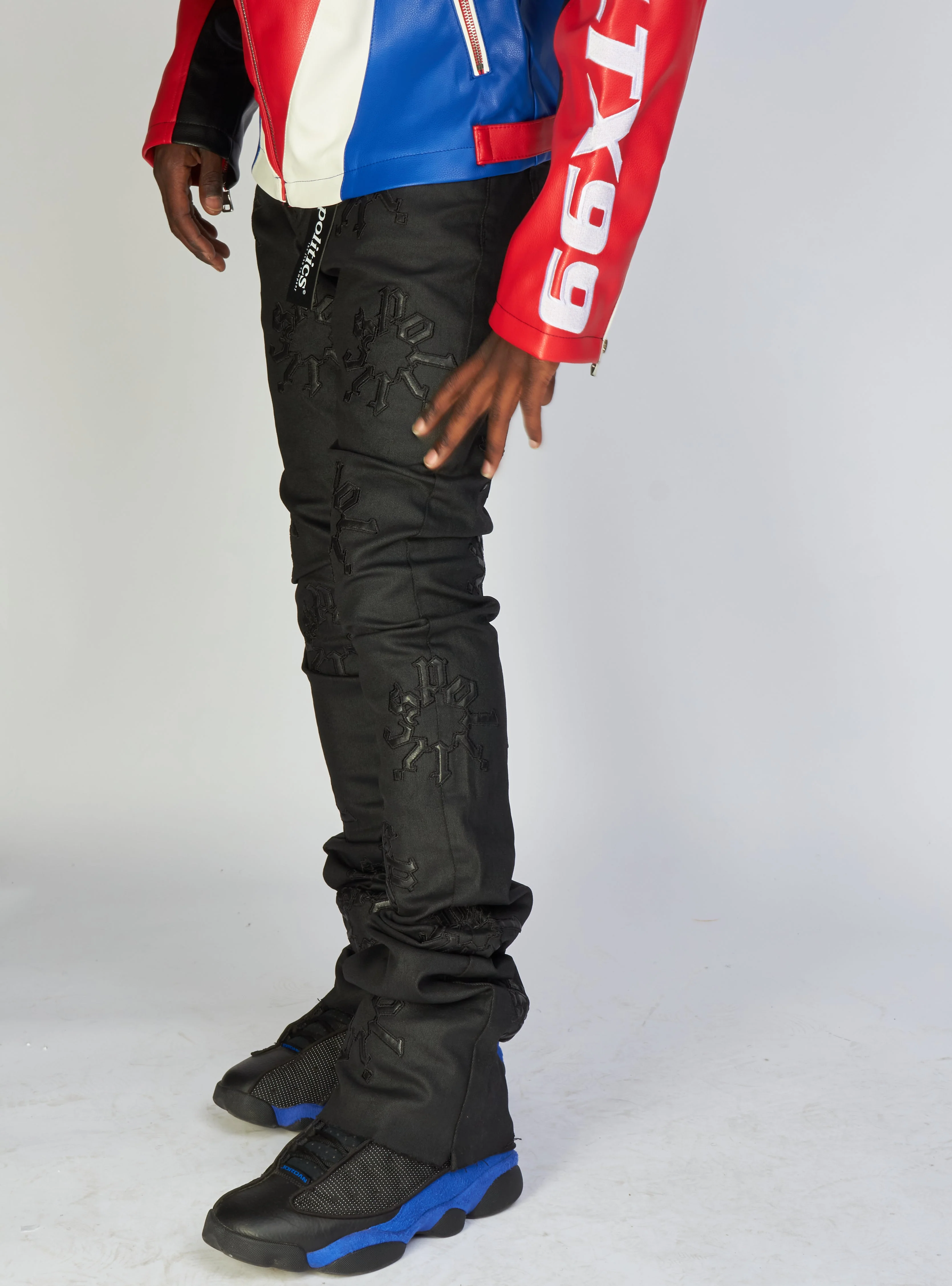 Politics Jeans - Malone - Black Wax - 501 - Image 6