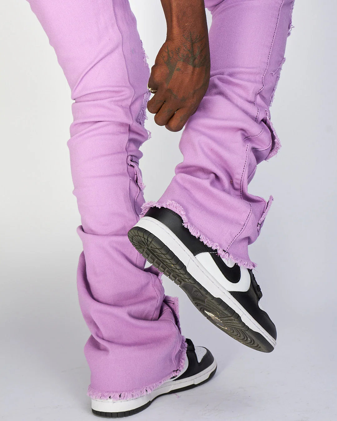 Politics Jeans - Marcel -Purple Twill - 522 - Image 6