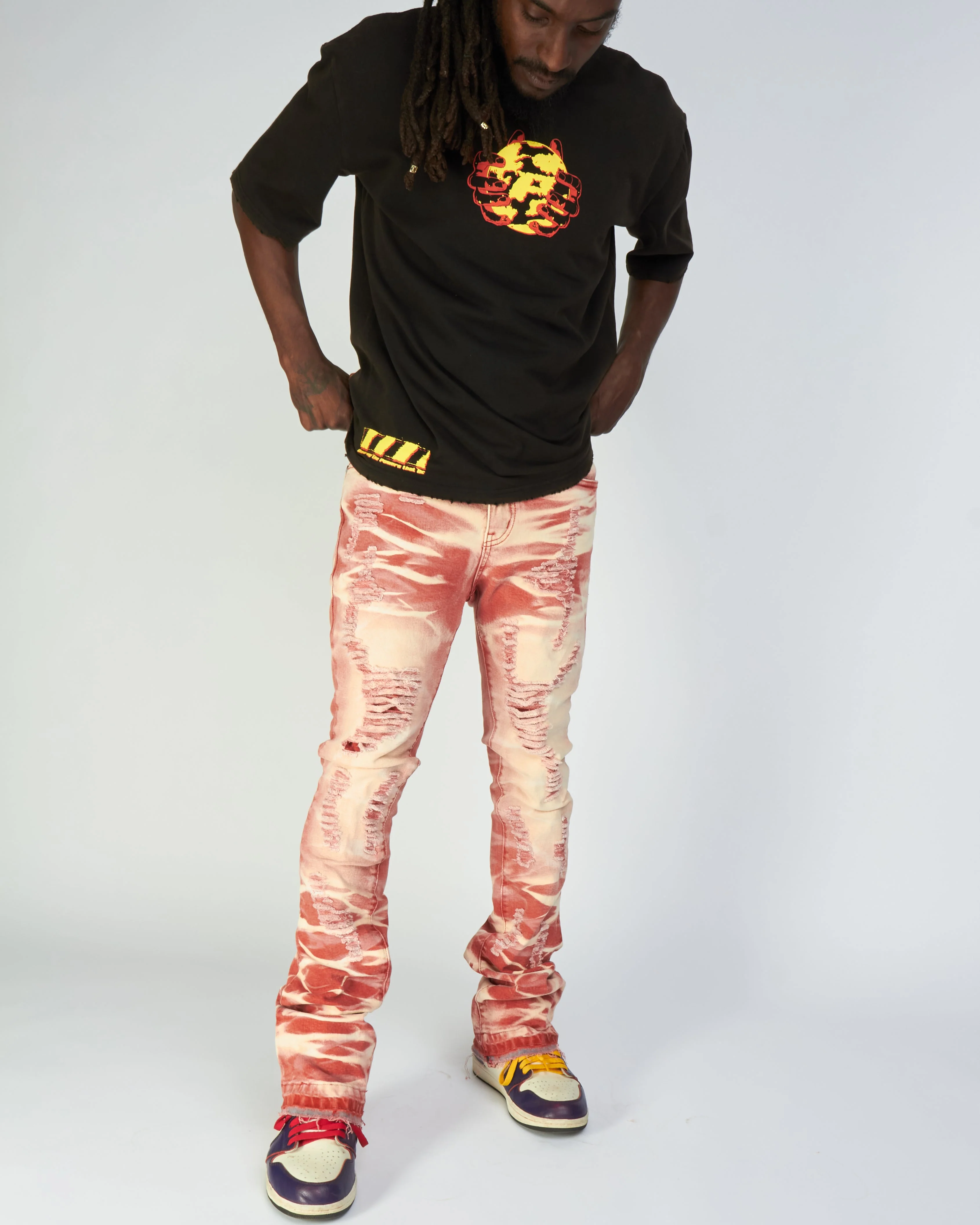Politics Jeans - Marcel - Xray Red - 509 - Image 6