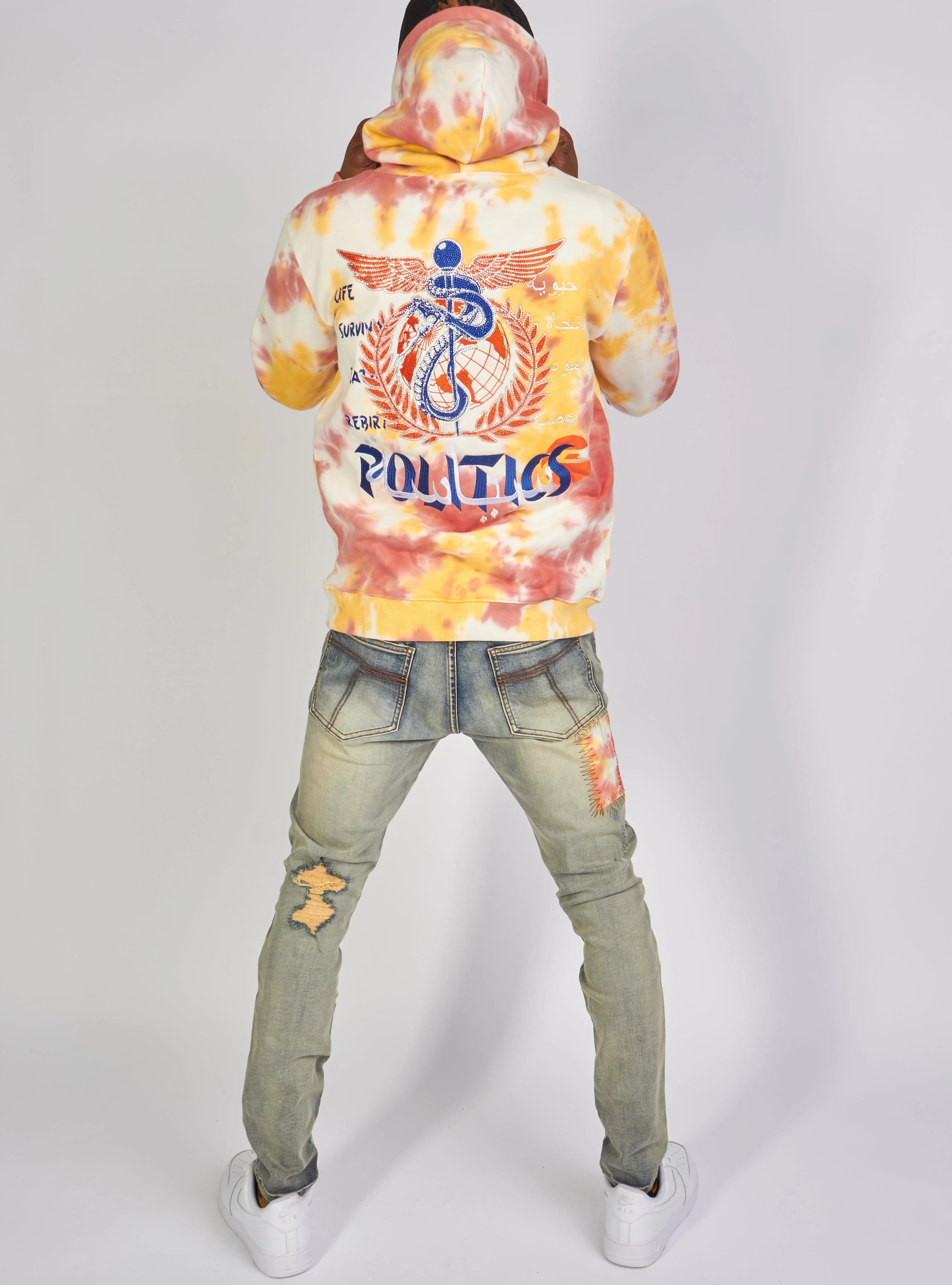 Politics Jeans - Mikan Denim - Light Vintage Wash - MIKAN502 - Image 8