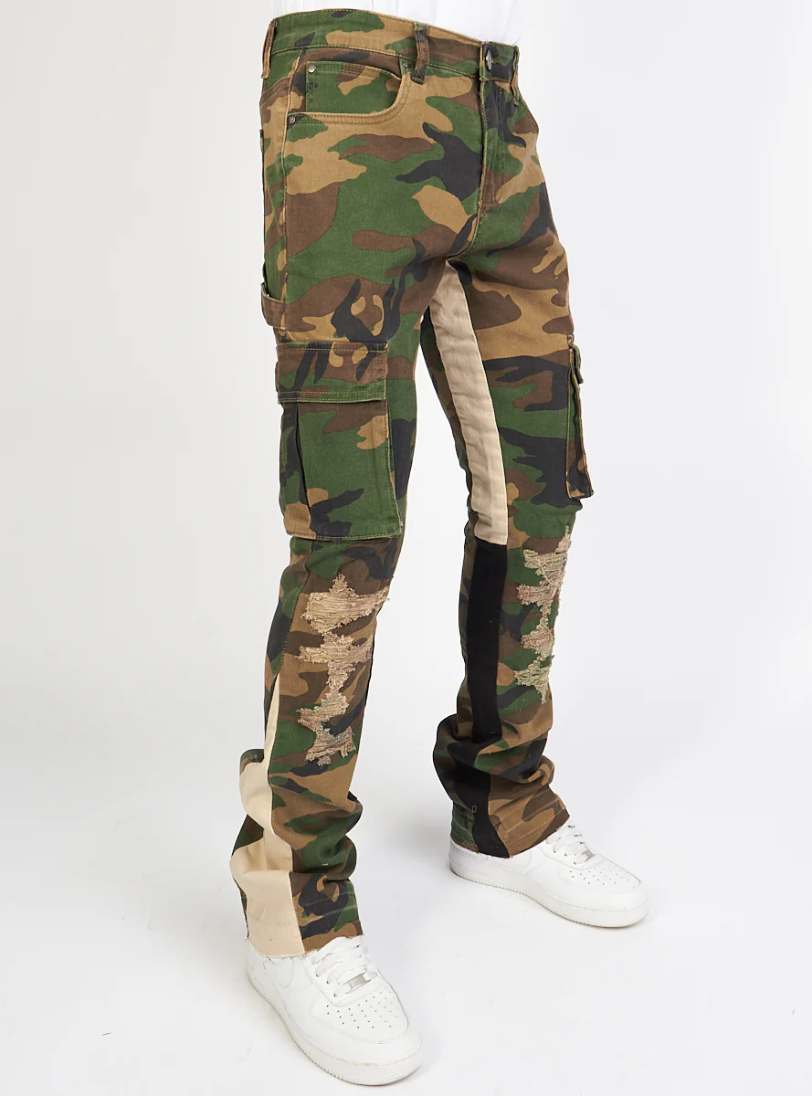Politics Jeans - Mott - Stacked - Camo - 502 - Image 2