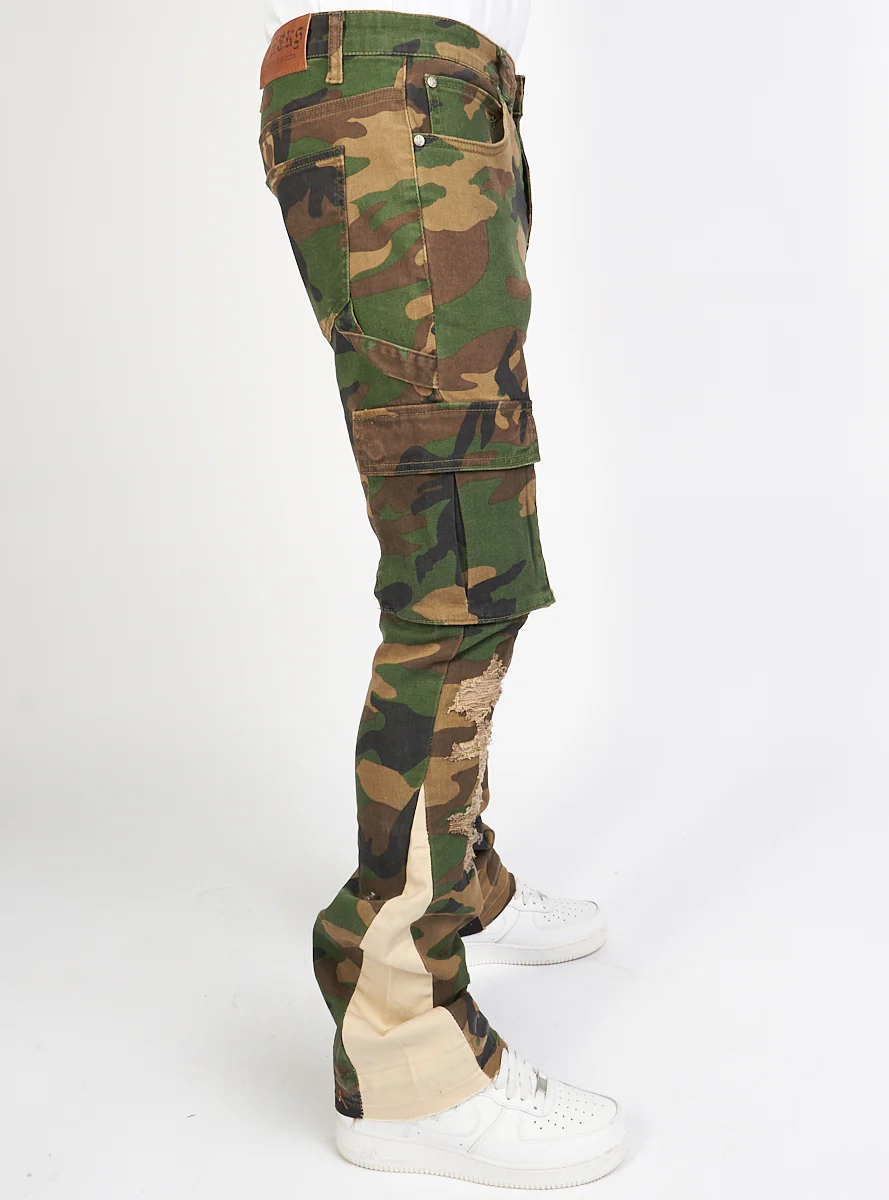 Politics Jeans - Mott - Stacked - Camo - 502 - Image 4