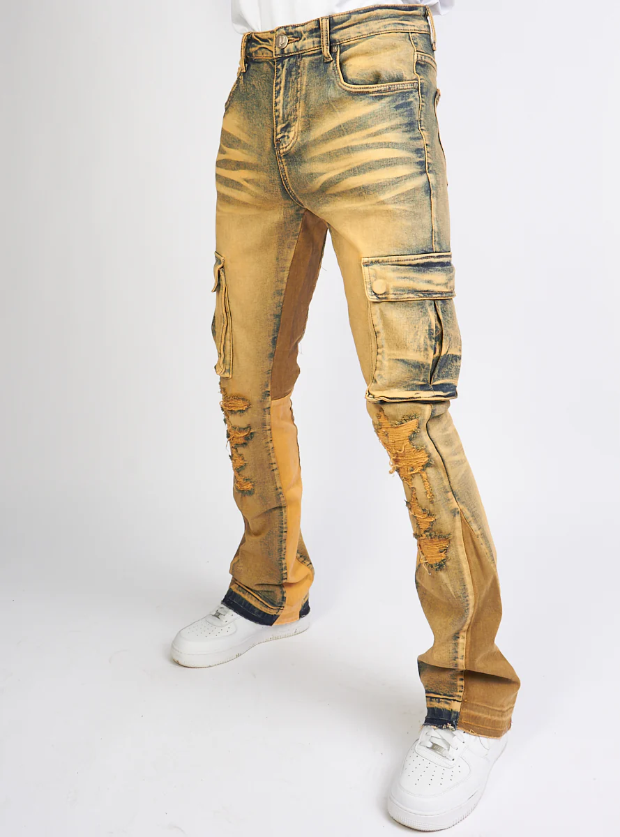 Politics Jeans - Mott - Vintage and Cream - 503 - Image 3