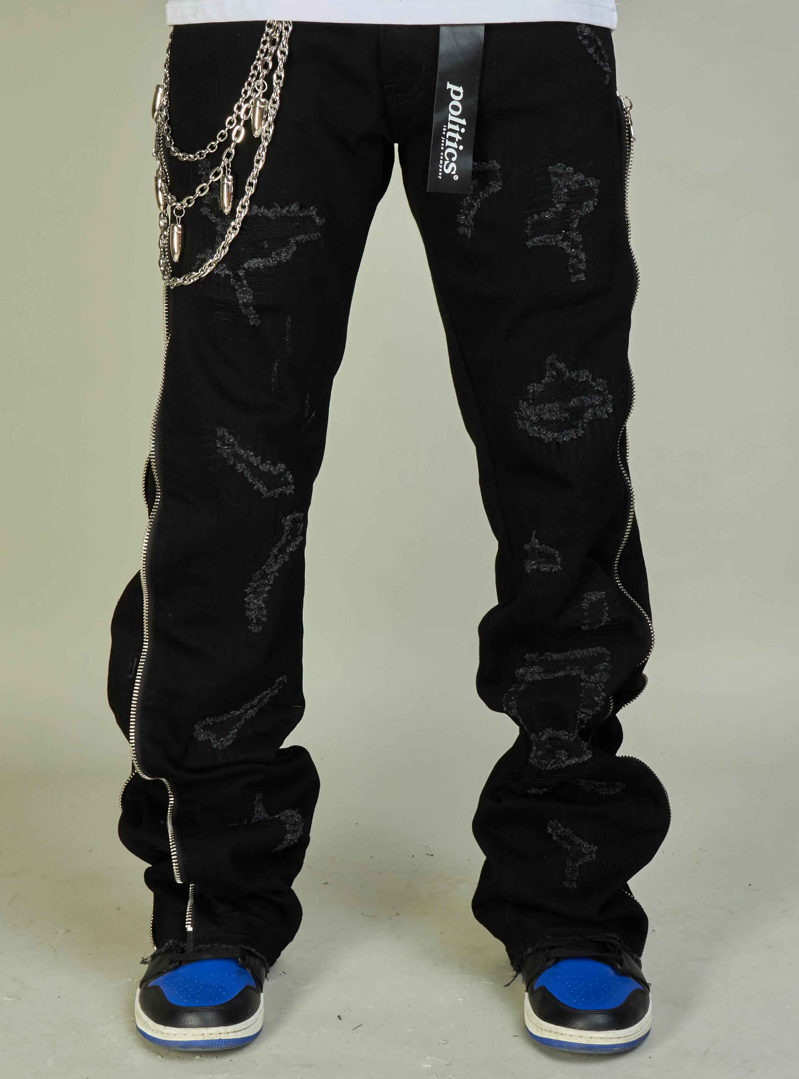 Politics Jeans - Mullin - Jet Black - 502