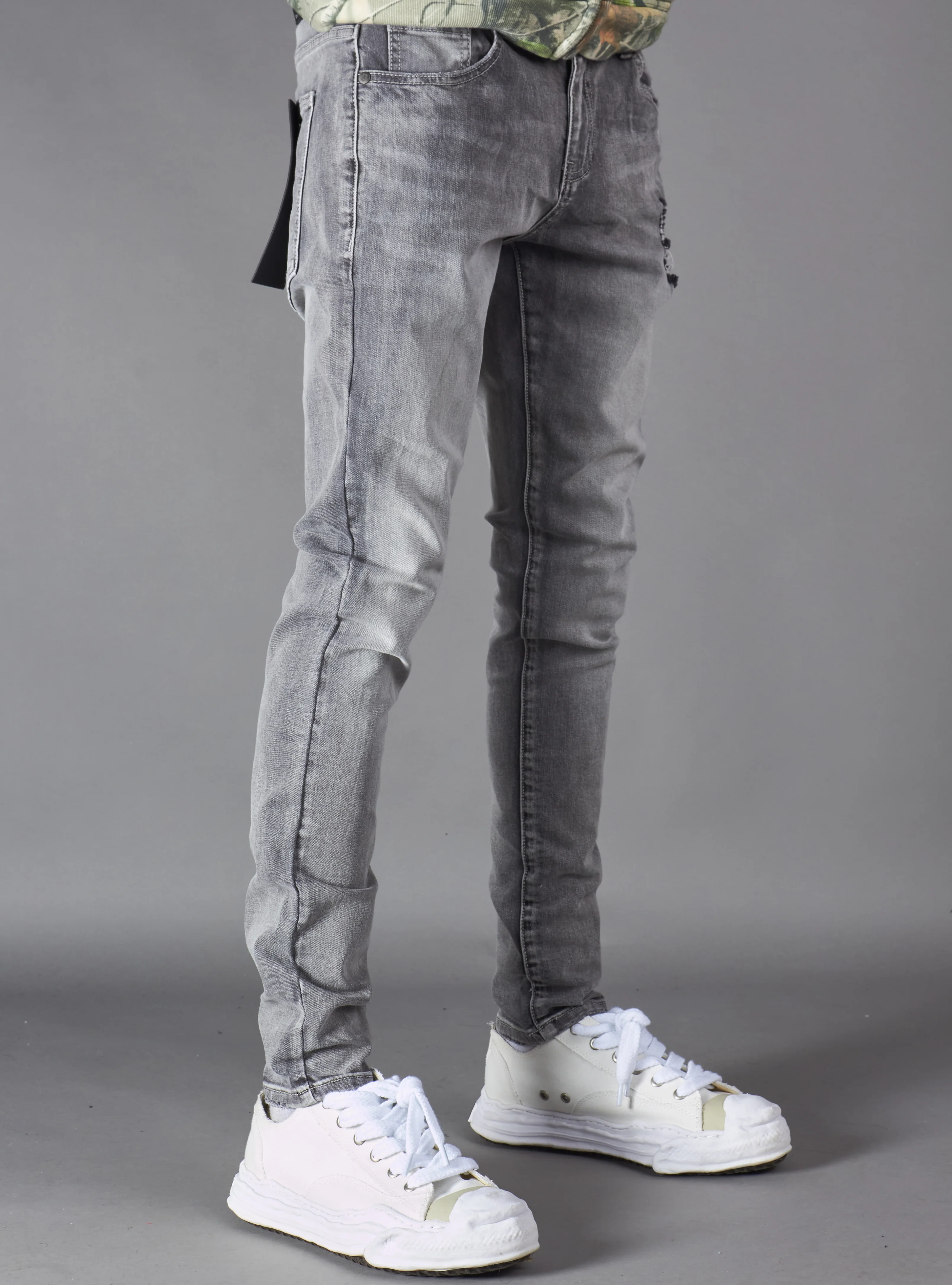Politics Jeans - Niko Skinny - Grey Wash - Hol-17 - Image 6