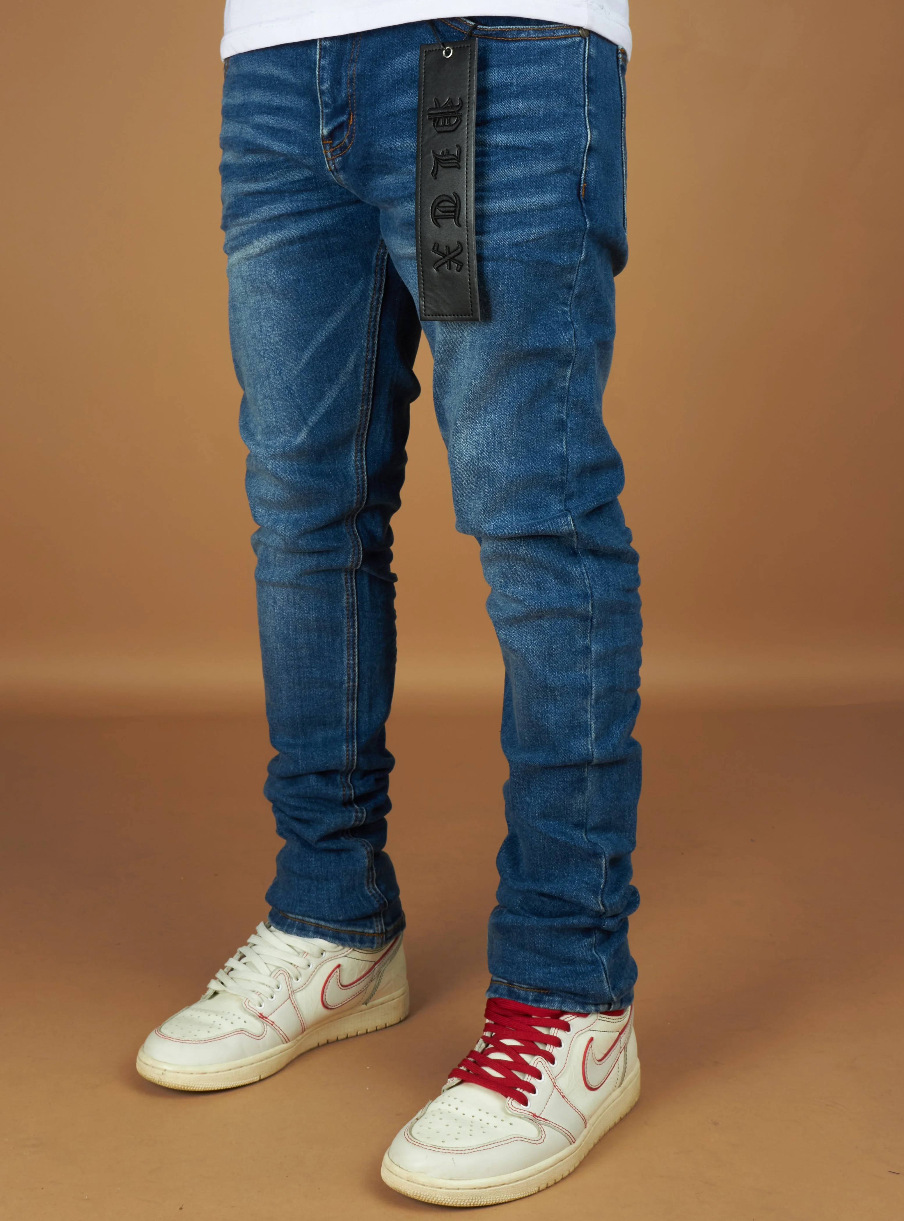 Politics Pit Jeans — Blue Wash - Image 2