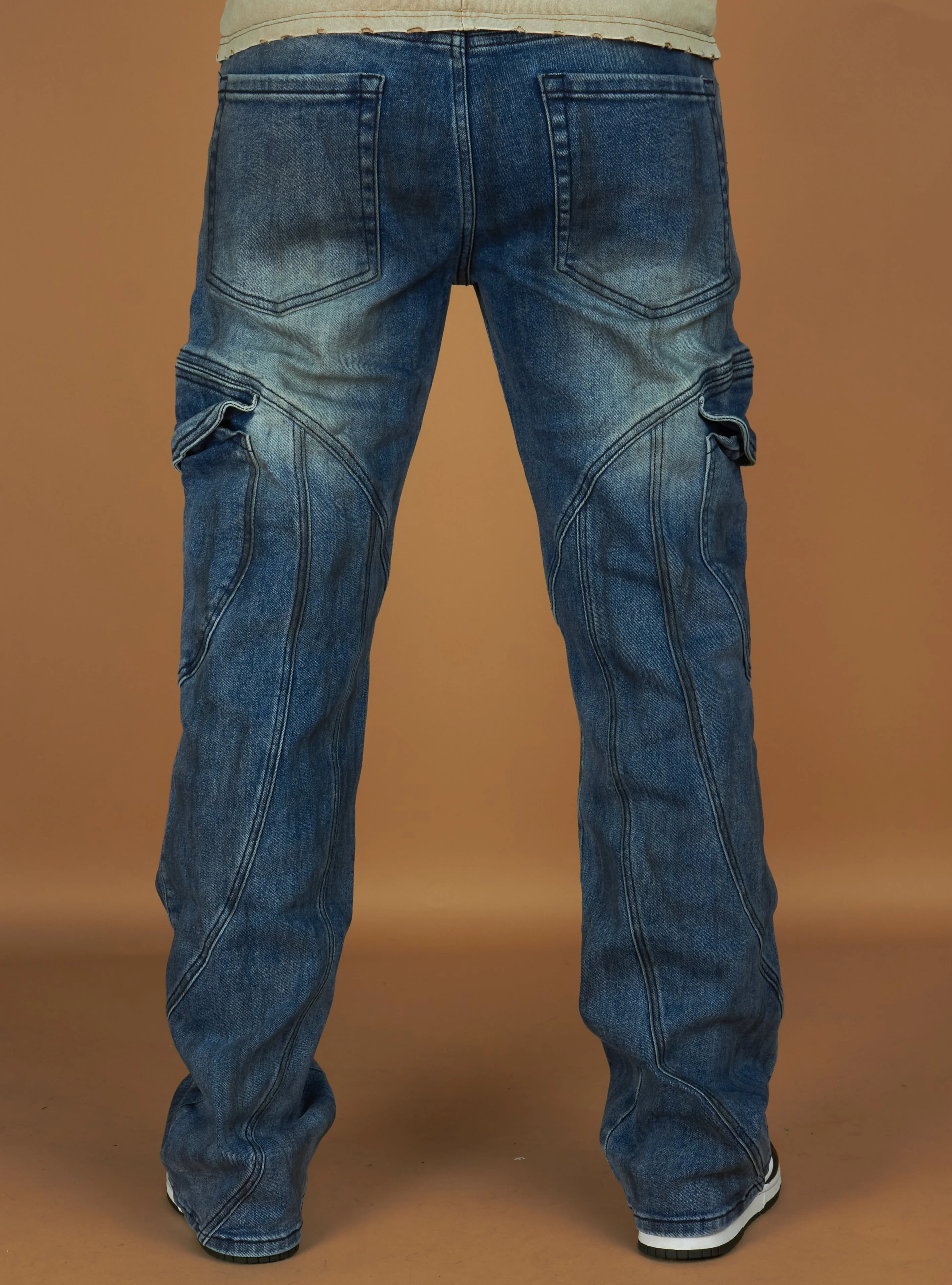 Politics Jeans - Rex - Dark Blue Wash - 502 - Image 4