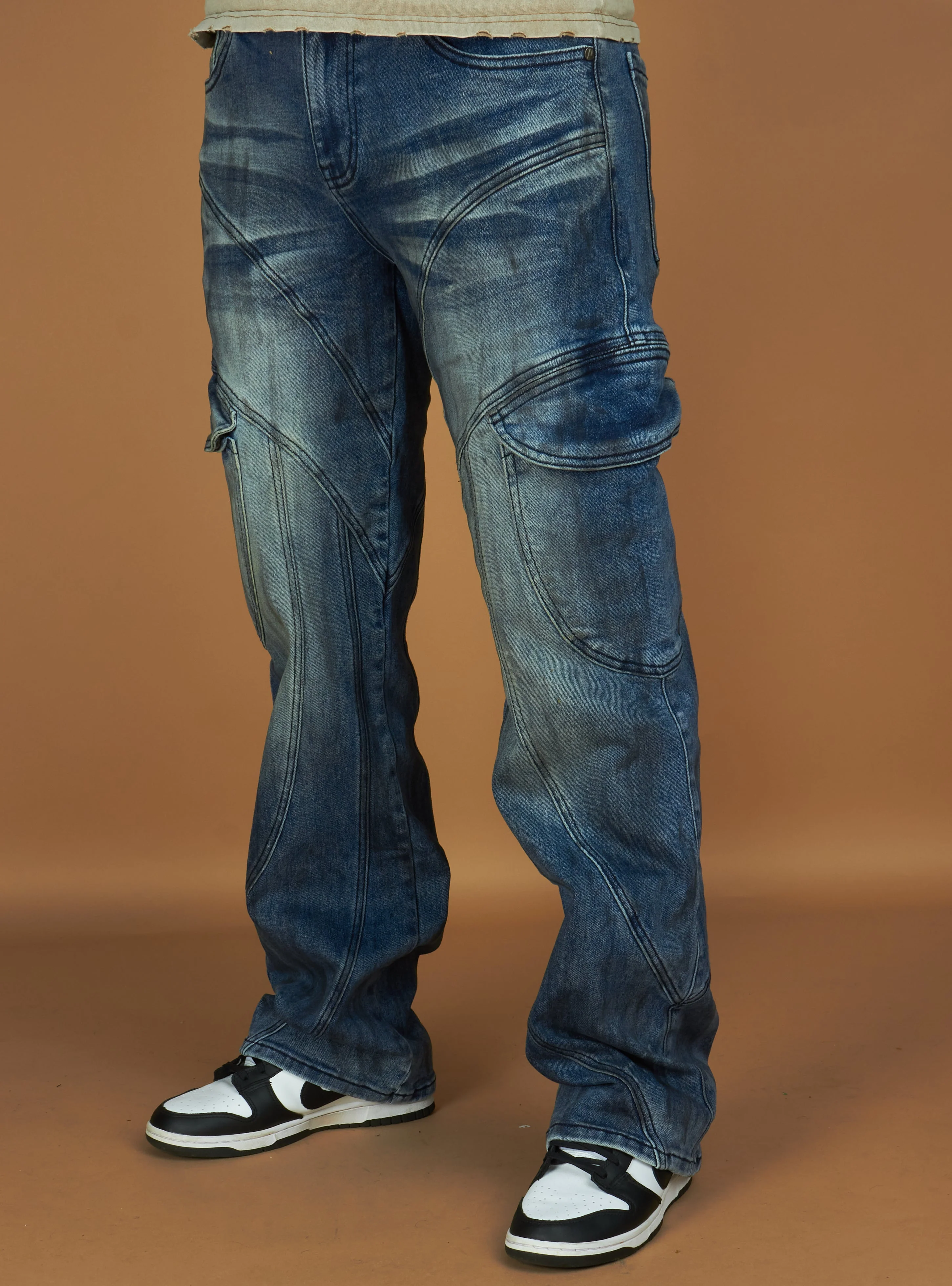 Politics Jeans - Rex - Dark Blue Wash - 502 - Image 5