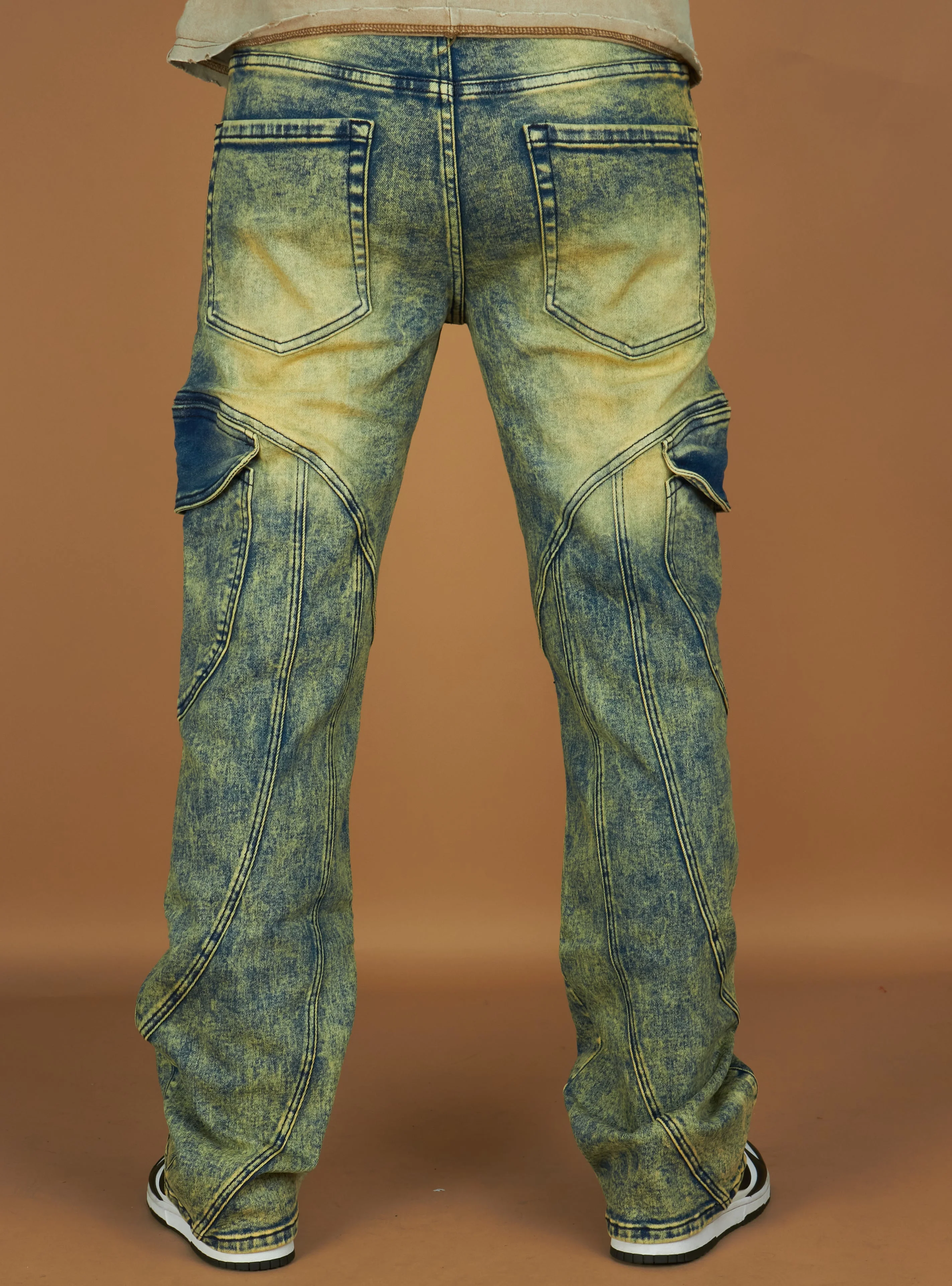 Politics Jeans - Rex - Snow Blue Wash - 501 - Image 4