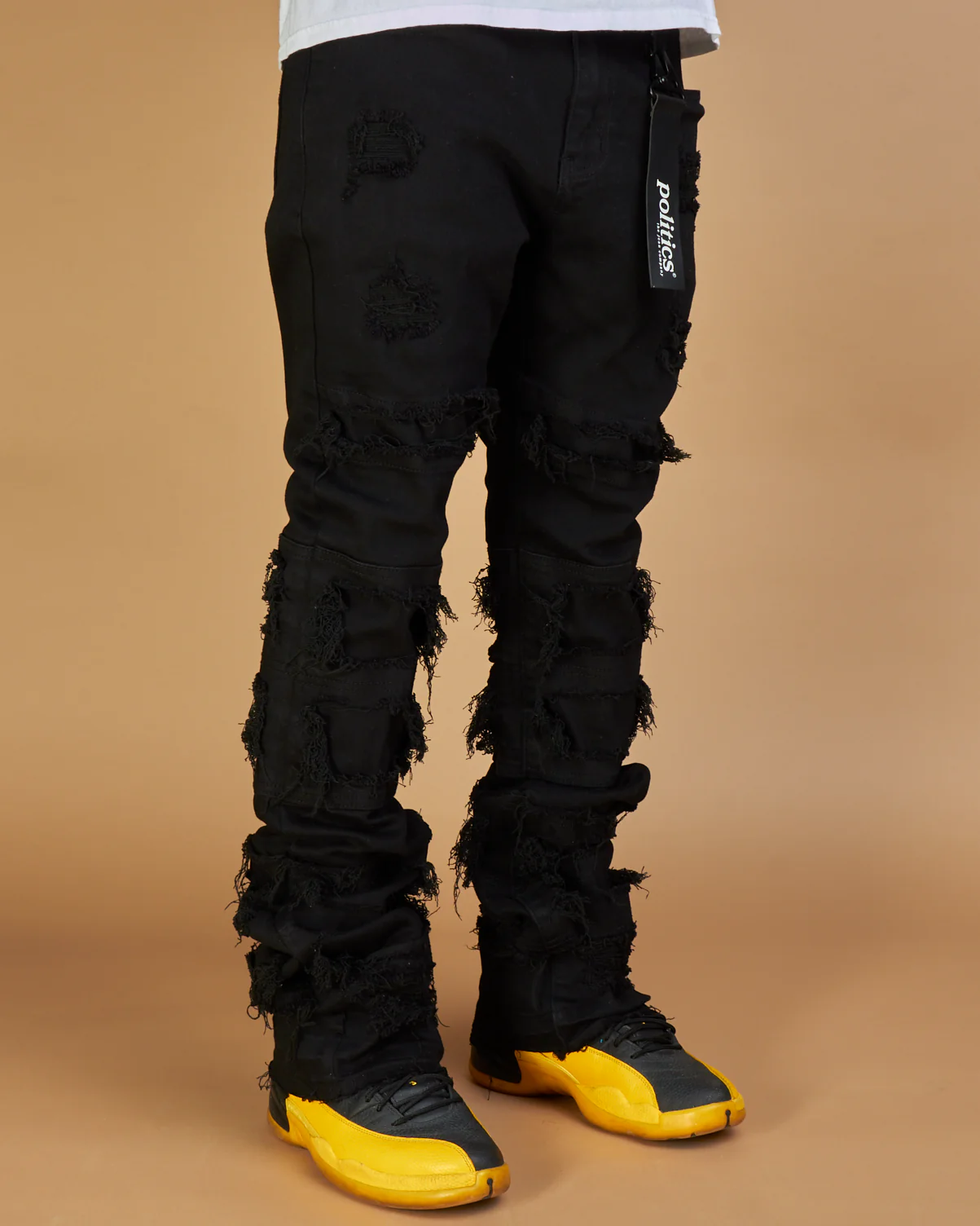 Politics Jeans - Risen - Jet Black - 503 - Image 4