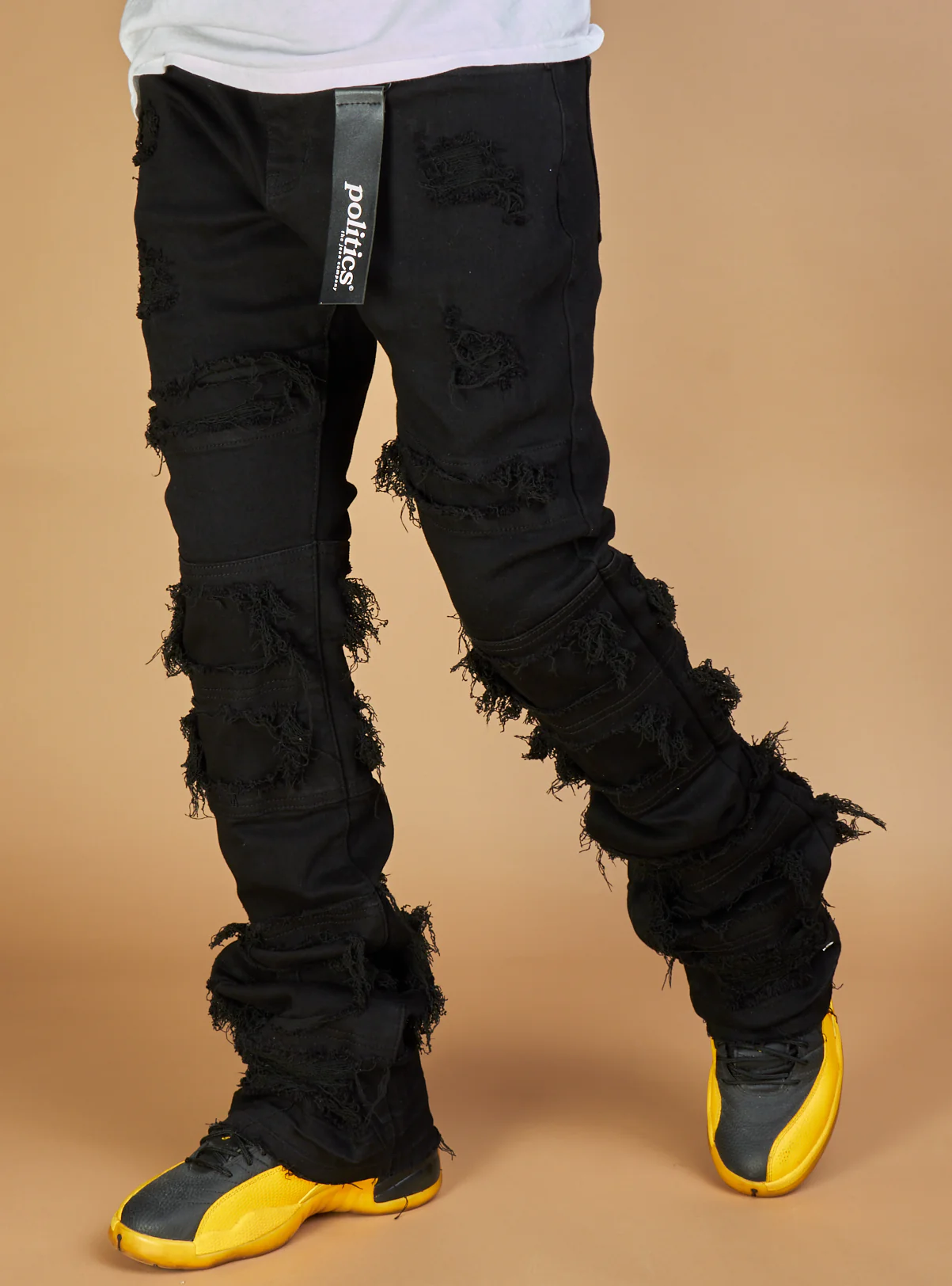 Politics Jeans - Risen - Jet Black - 503 - Image 5