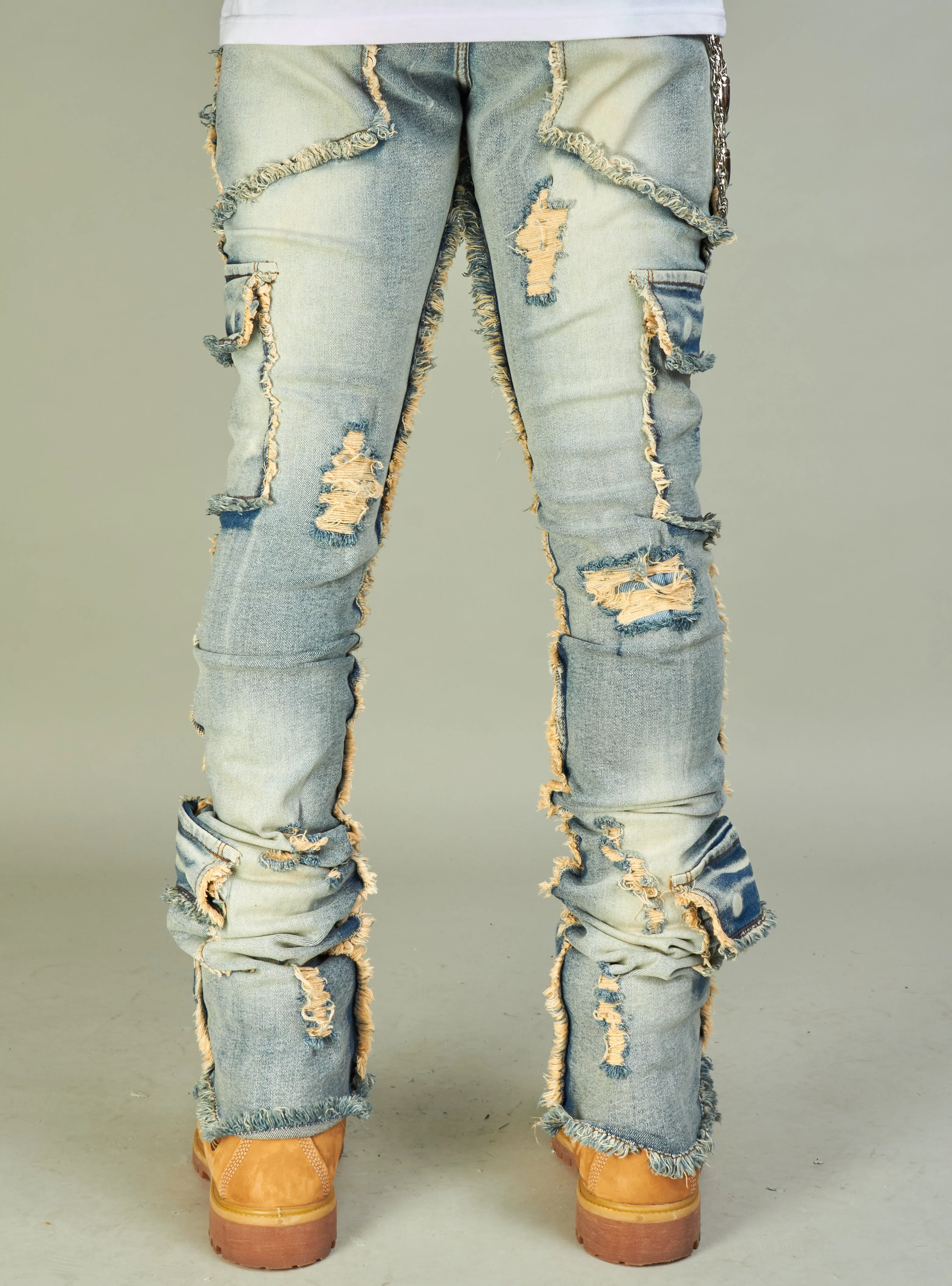 Politics Jeans - Scott - Light Blue - 502 - Image 4