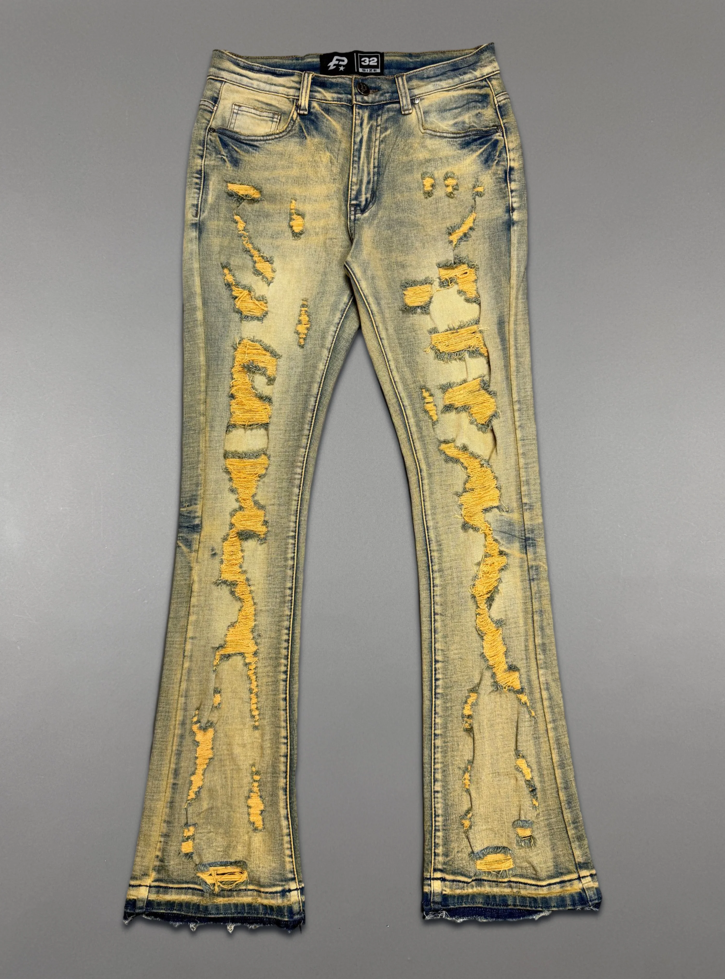 Politics Jeans - Vintage Blue Wash - Stacked Fit -  SPR-23 - Image 2