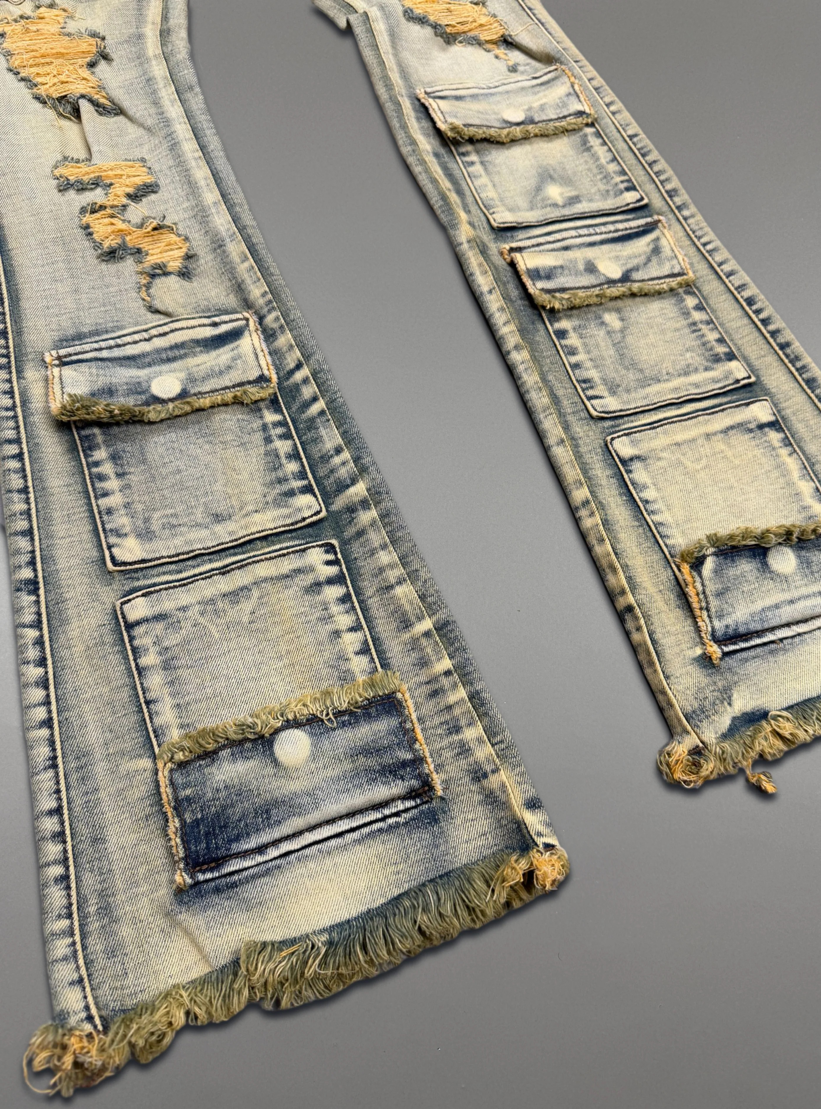 Politics Jeans - Vintage Wash- Stacked Fit - SPR-22 - Image 4