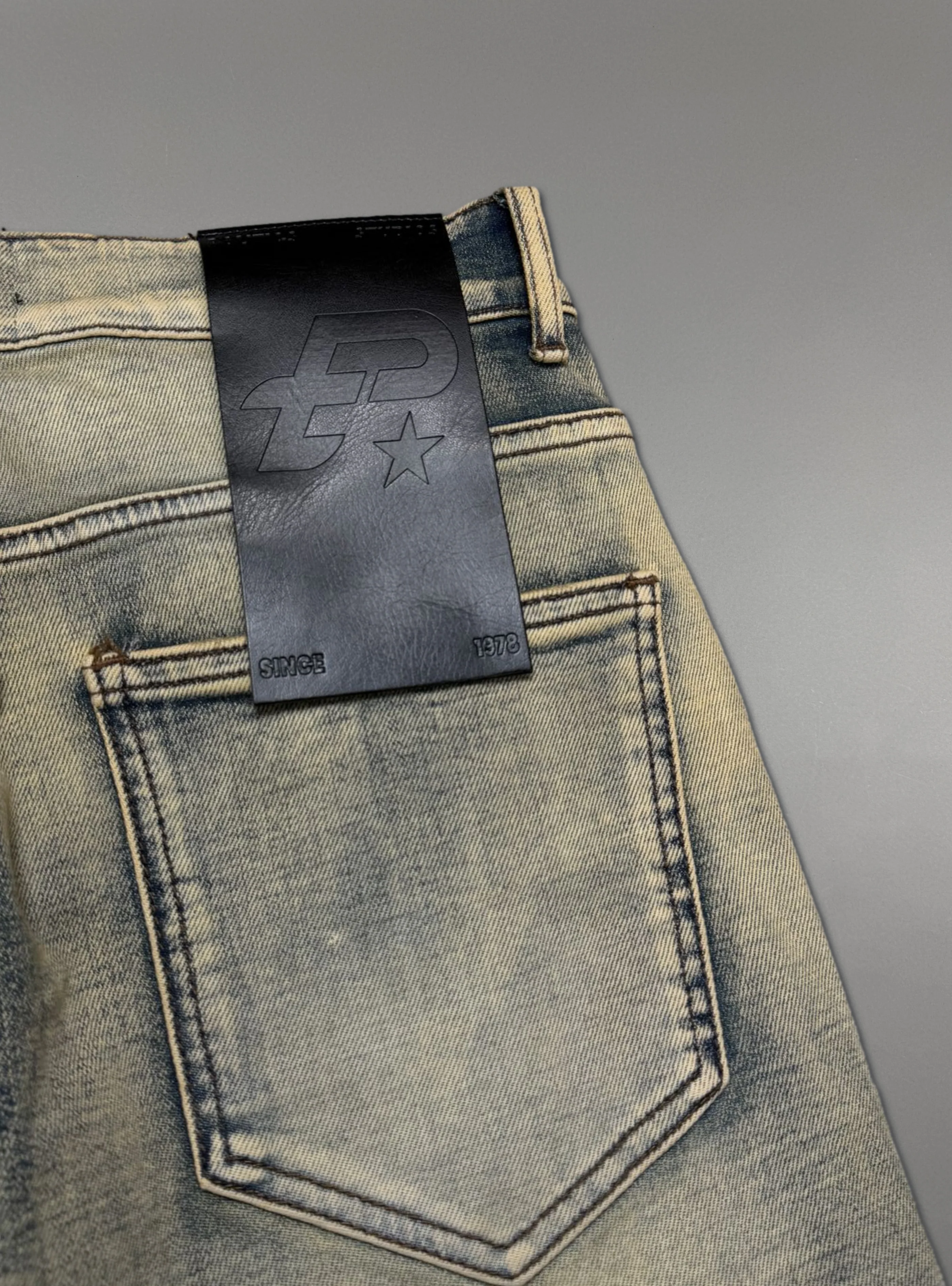 Politics Jeans - Vintage Wash- Stacked Fit - SPR-22 - Image 6