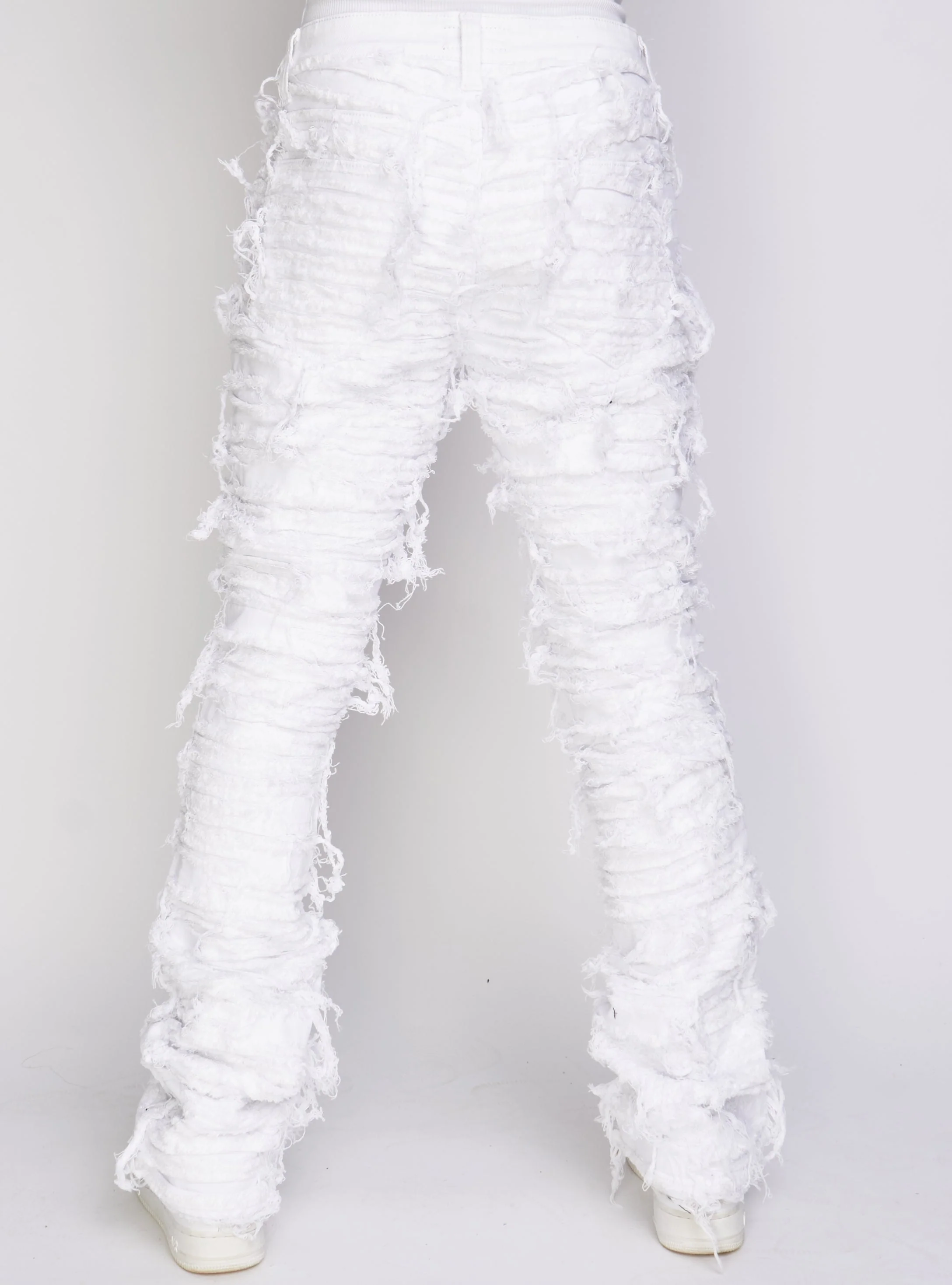 Politics Jeans - White - Debris501 - Image 2