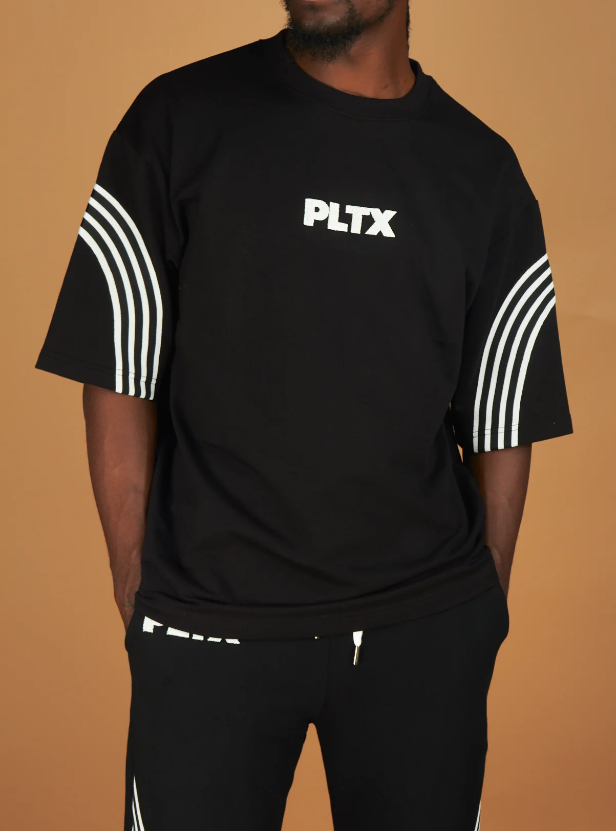 Politics Wisp Jogger Set — Black - Image 2