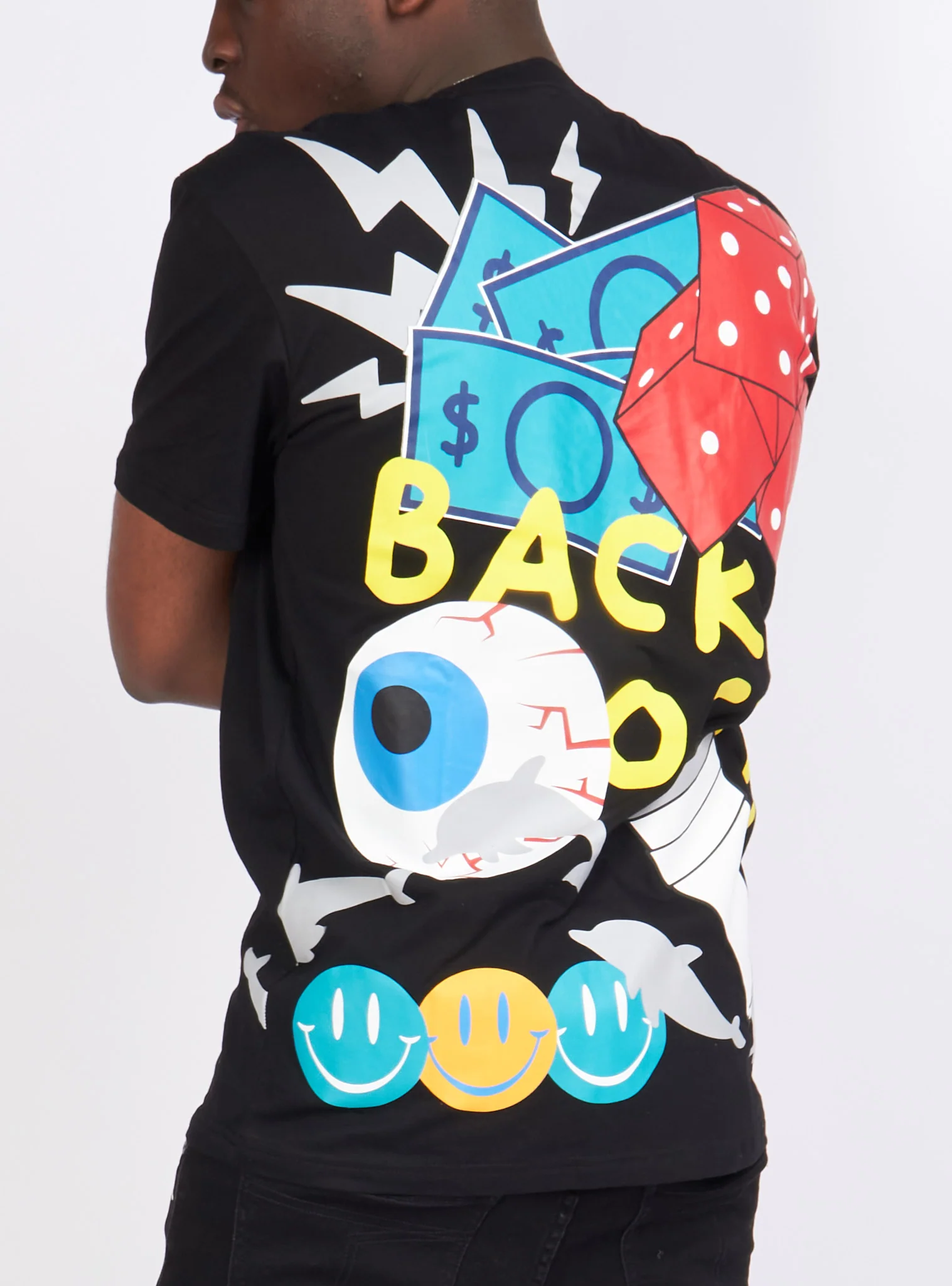 Politics Shirt - Holman - Black Multi - 106 - Image 5
