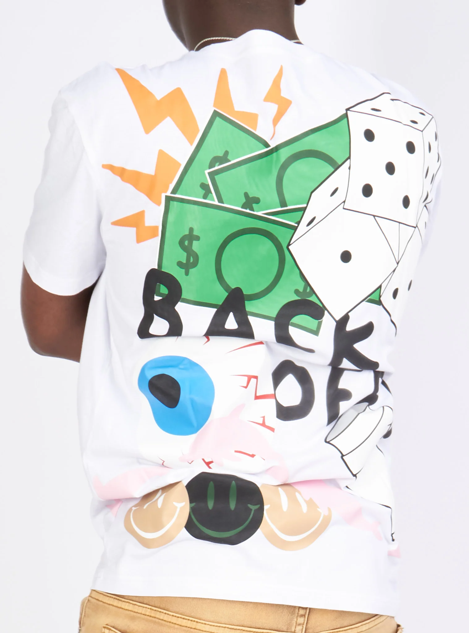 Politics Shirt - Holman - White Multi - 107 - Image 4