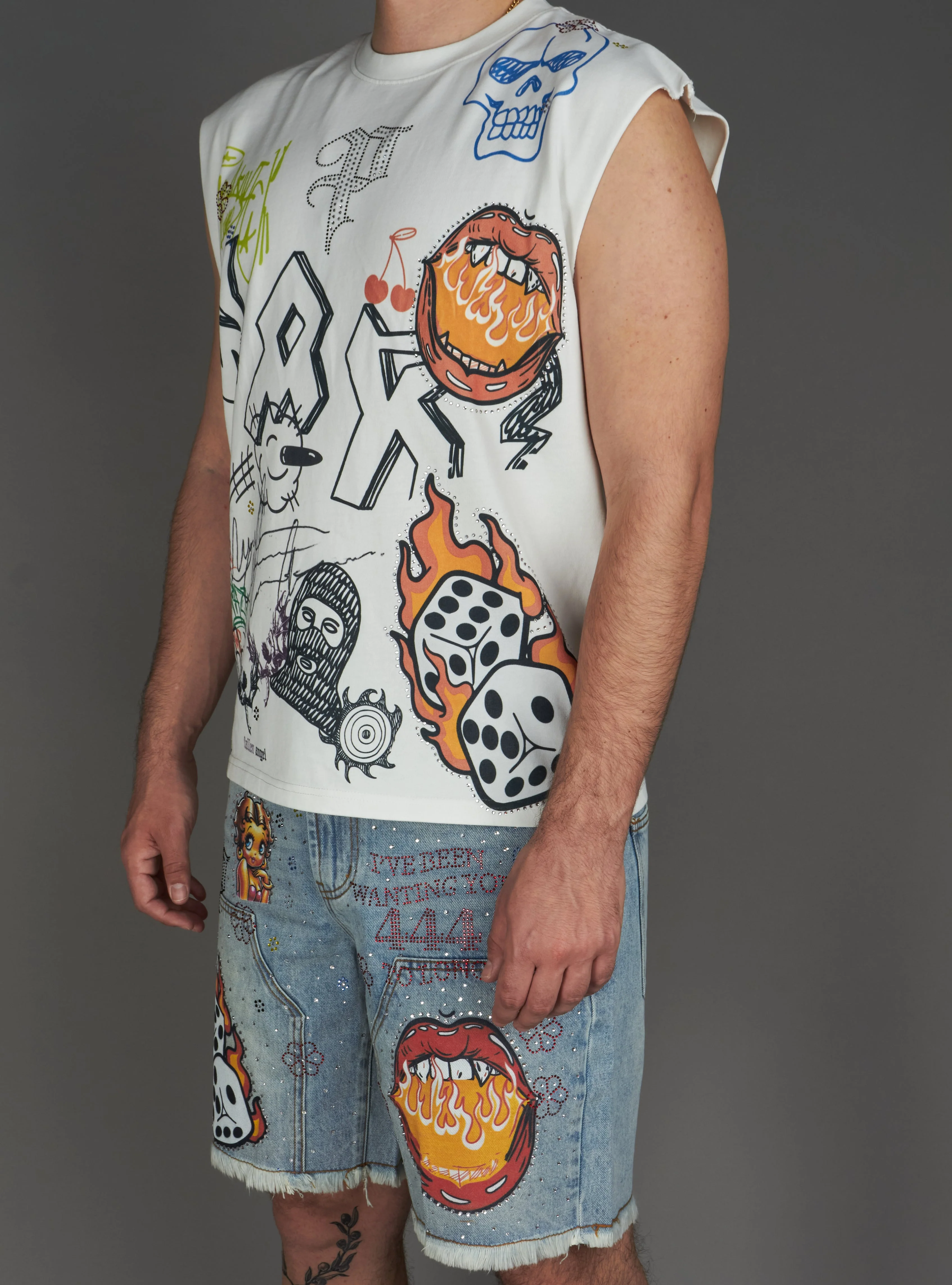 Politics Shirt - Mal- White Wash - 245 - Image 12