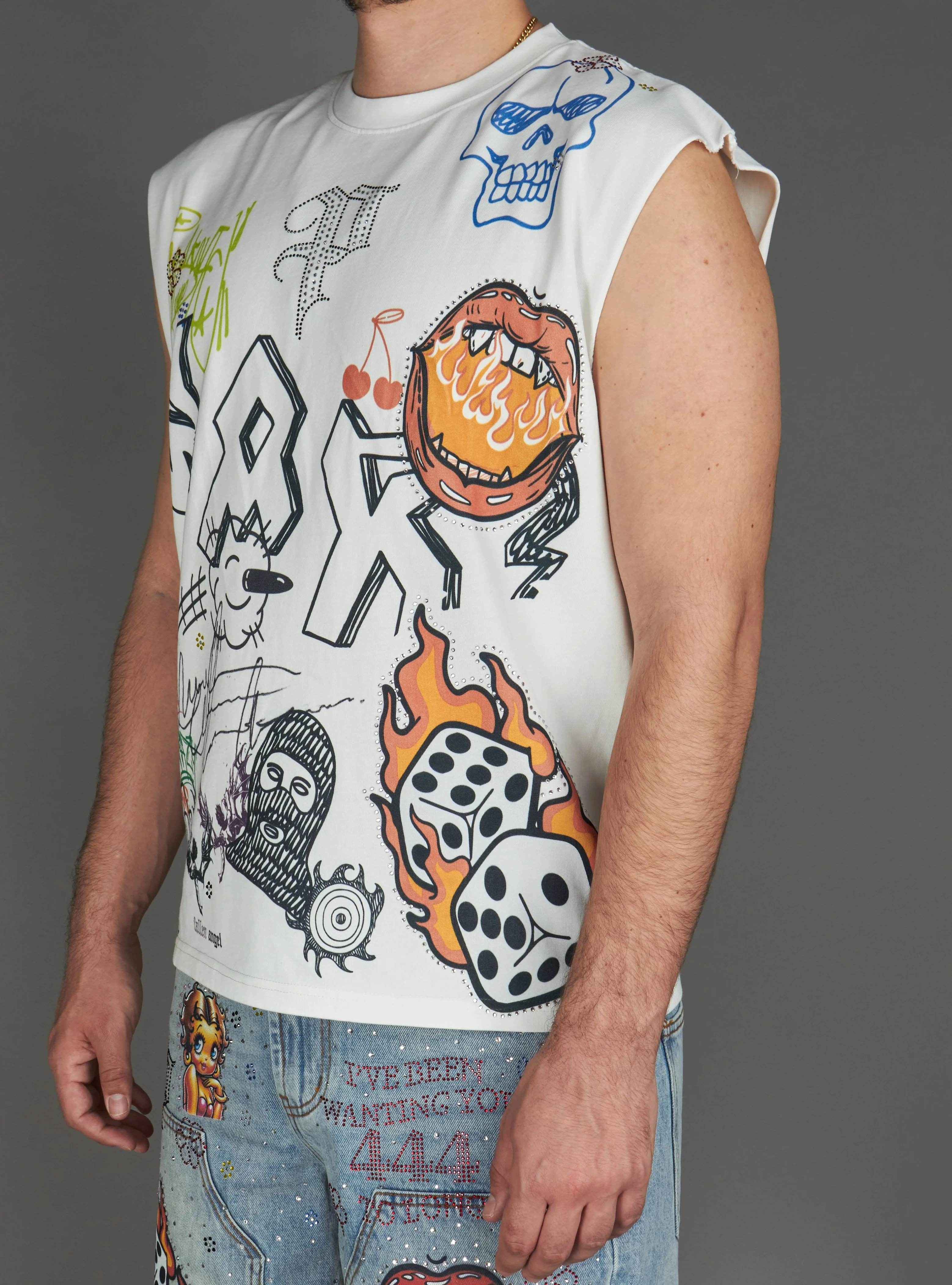 Politics Shirt - Mal- White Wash - 245 - Image 13