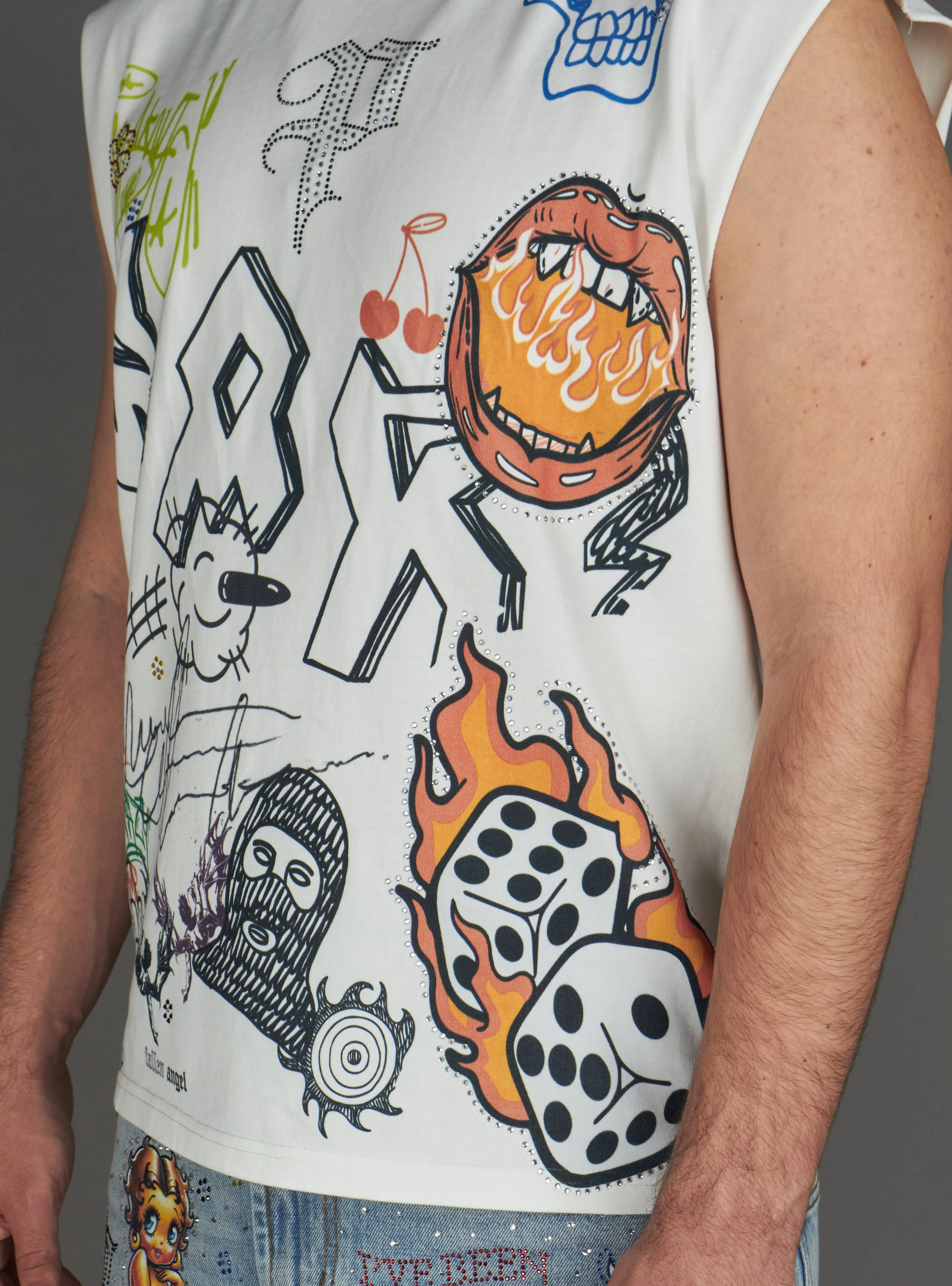 Politics Shirt - Mal- White Wash - 245 - Image 14