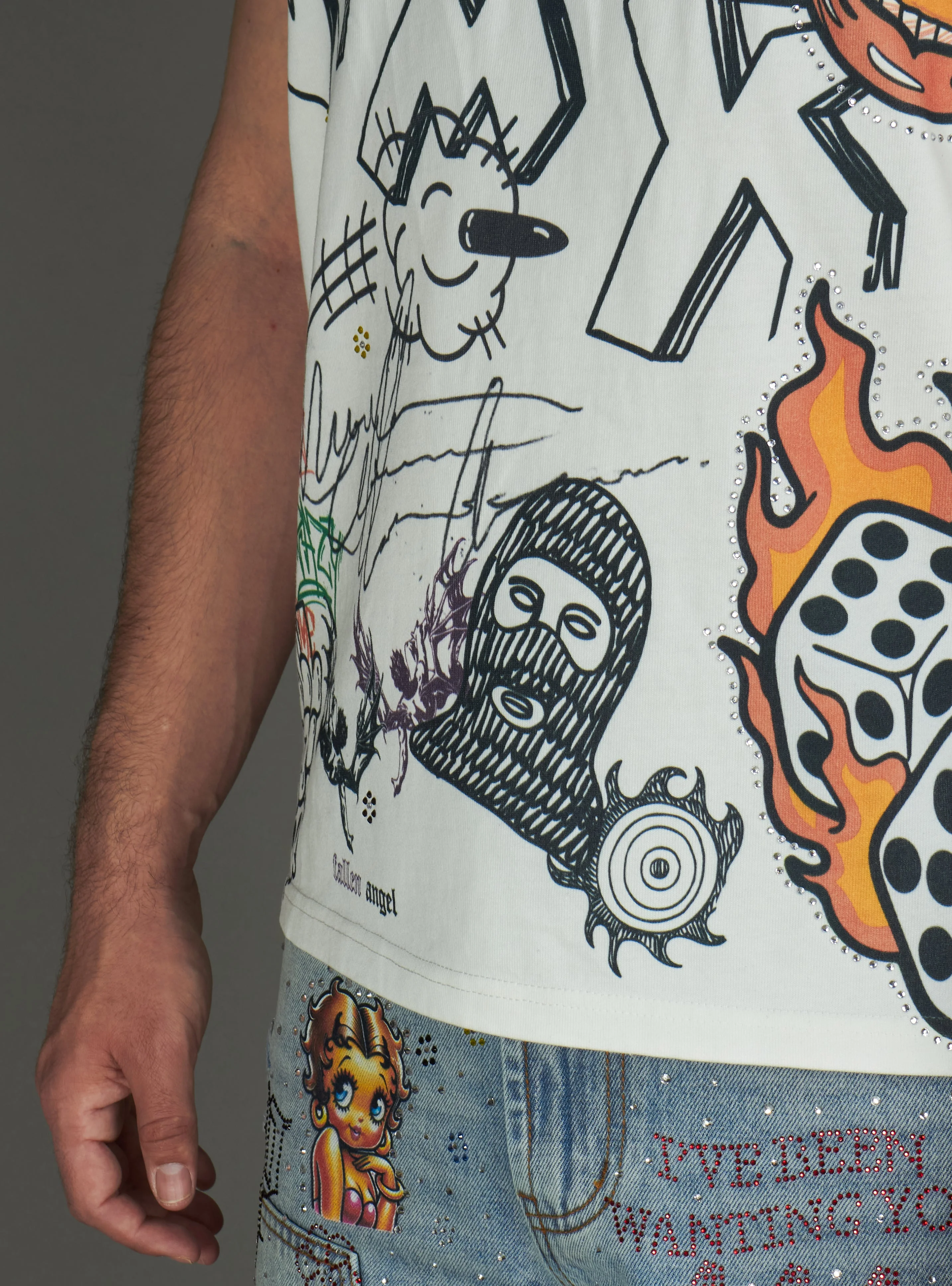 Politics Shirt - Mal- White Wash - 245 - Image 16