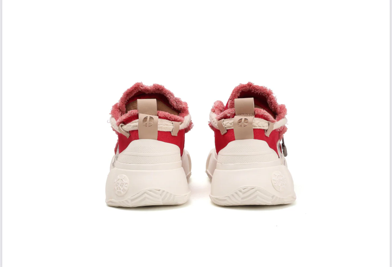 Politics Shoes - Bergen - Red and Cream - 200 - Image 4