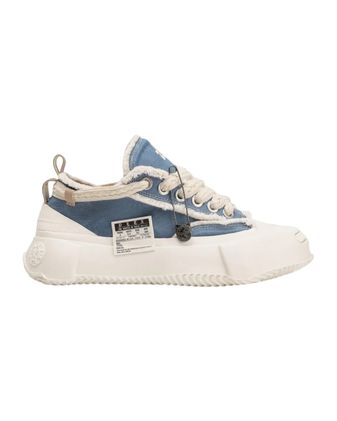 Politics Shoes - Bergen - Blue Denim - 204
