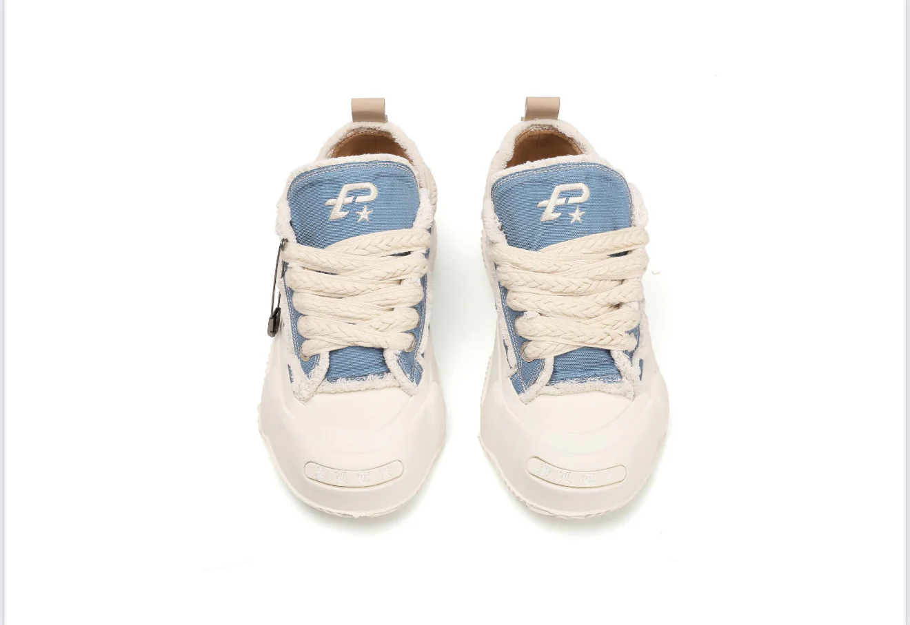 Politics Shoes - Bergen - Blue Denim - 204 - Image 6