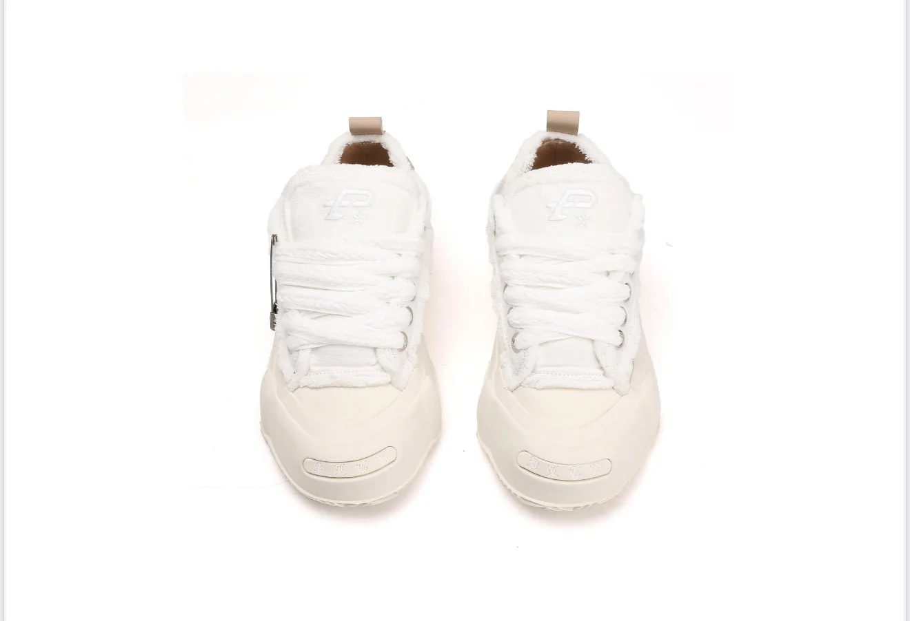 Politics Bergen Shoes — White & Cream - Image 3