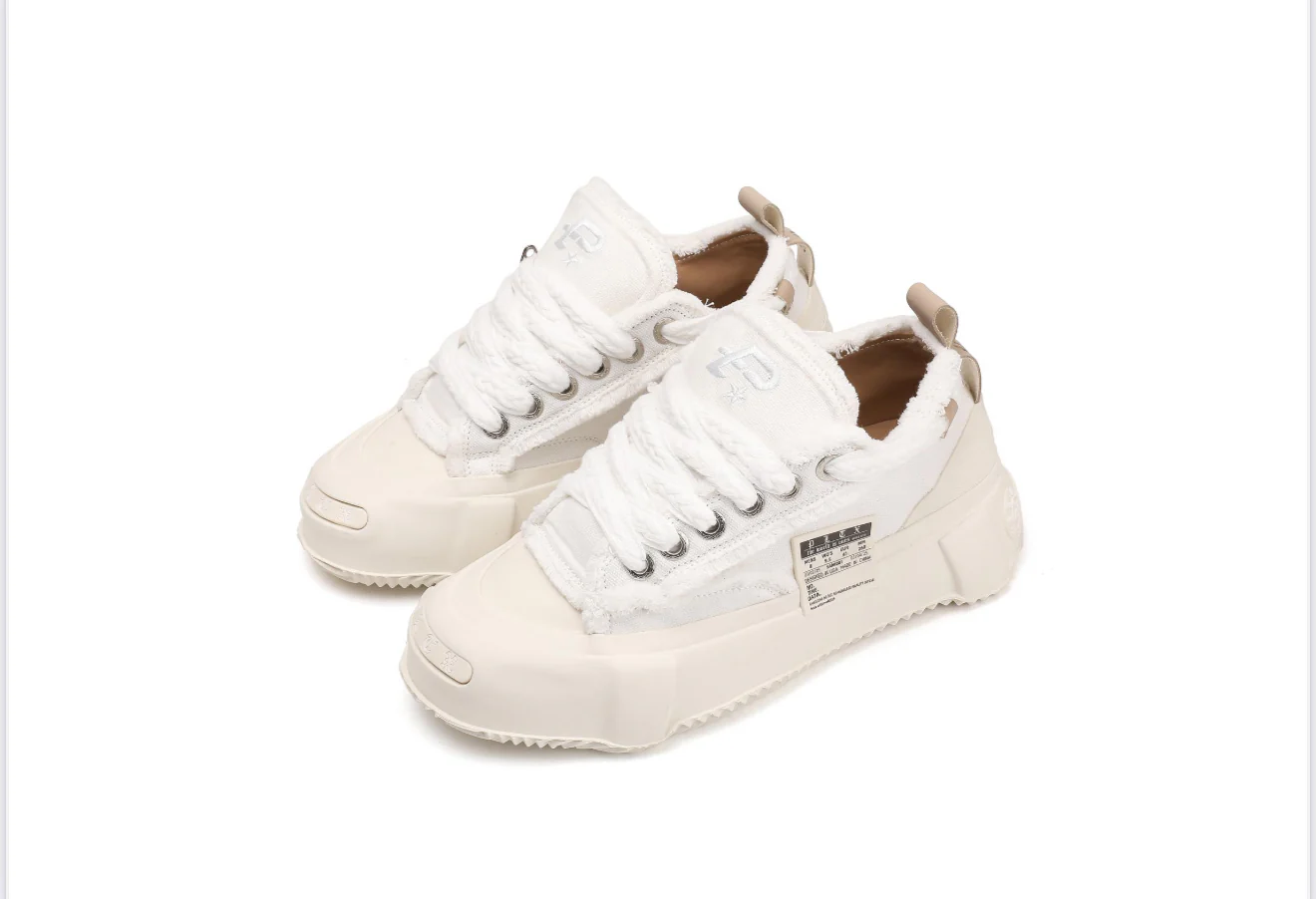 Politics Bergen Shoes — White & Cream - Image 6
