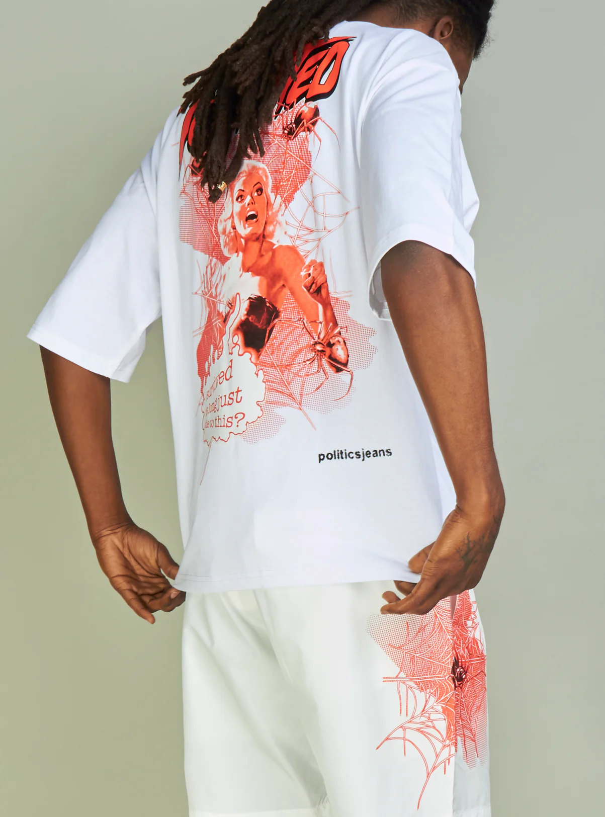 Politics Short Set - English - White and Red - 118 - Image 3