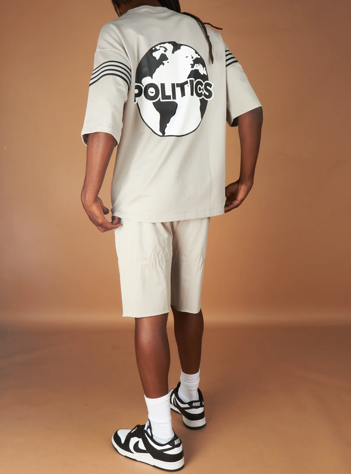 Politics Short Set - Wisp - Grey - 402 - Image 2