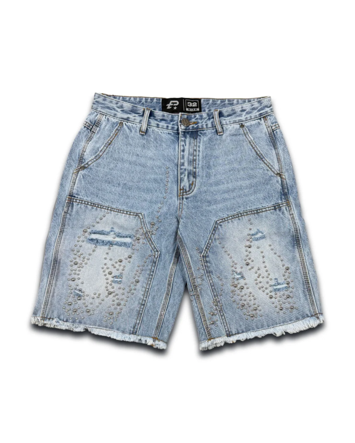 Politics Andres Shorts — Blue Wash