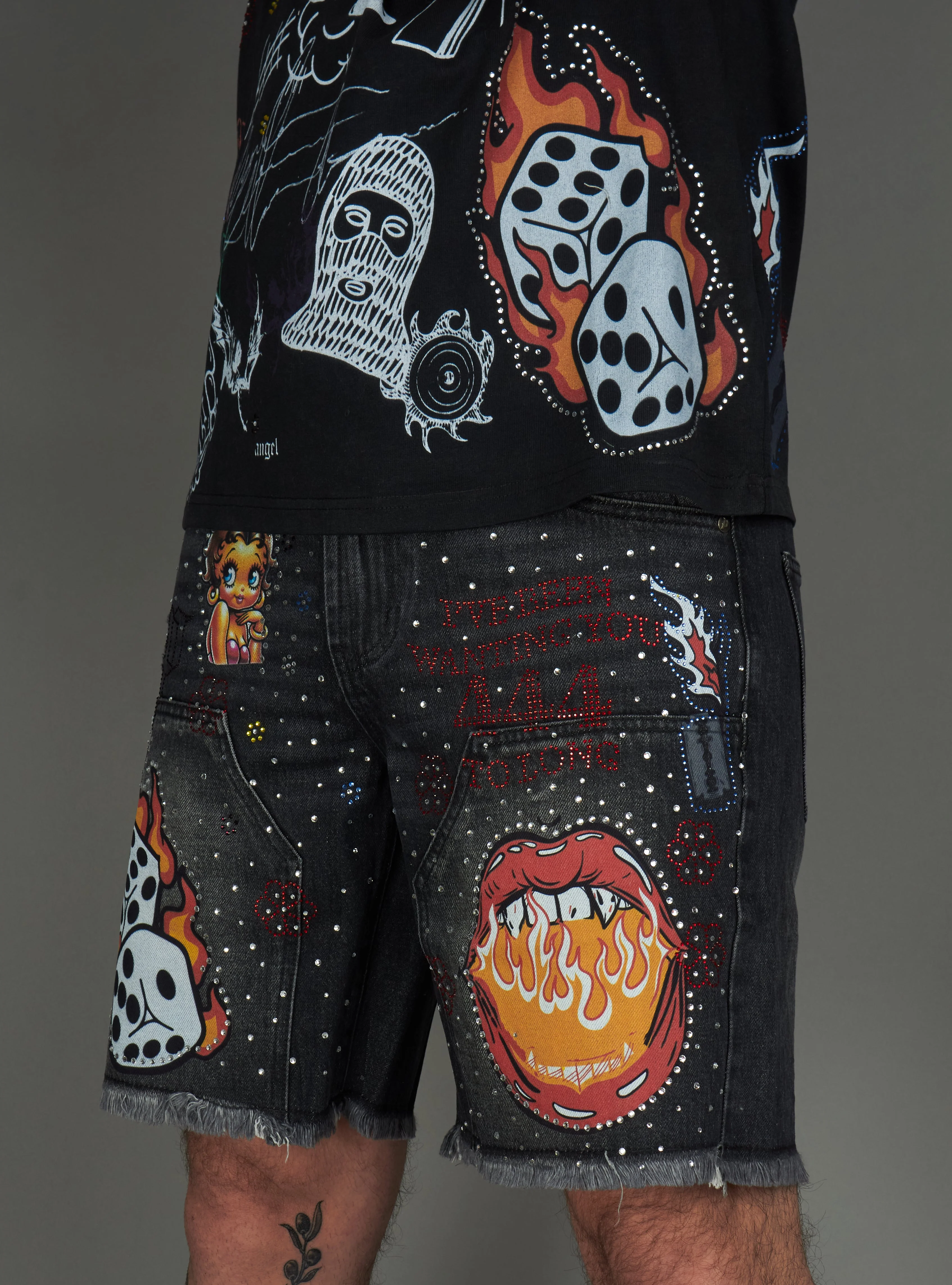 Politics Shorts - Austin - Black Wash - 337 - Image 13
