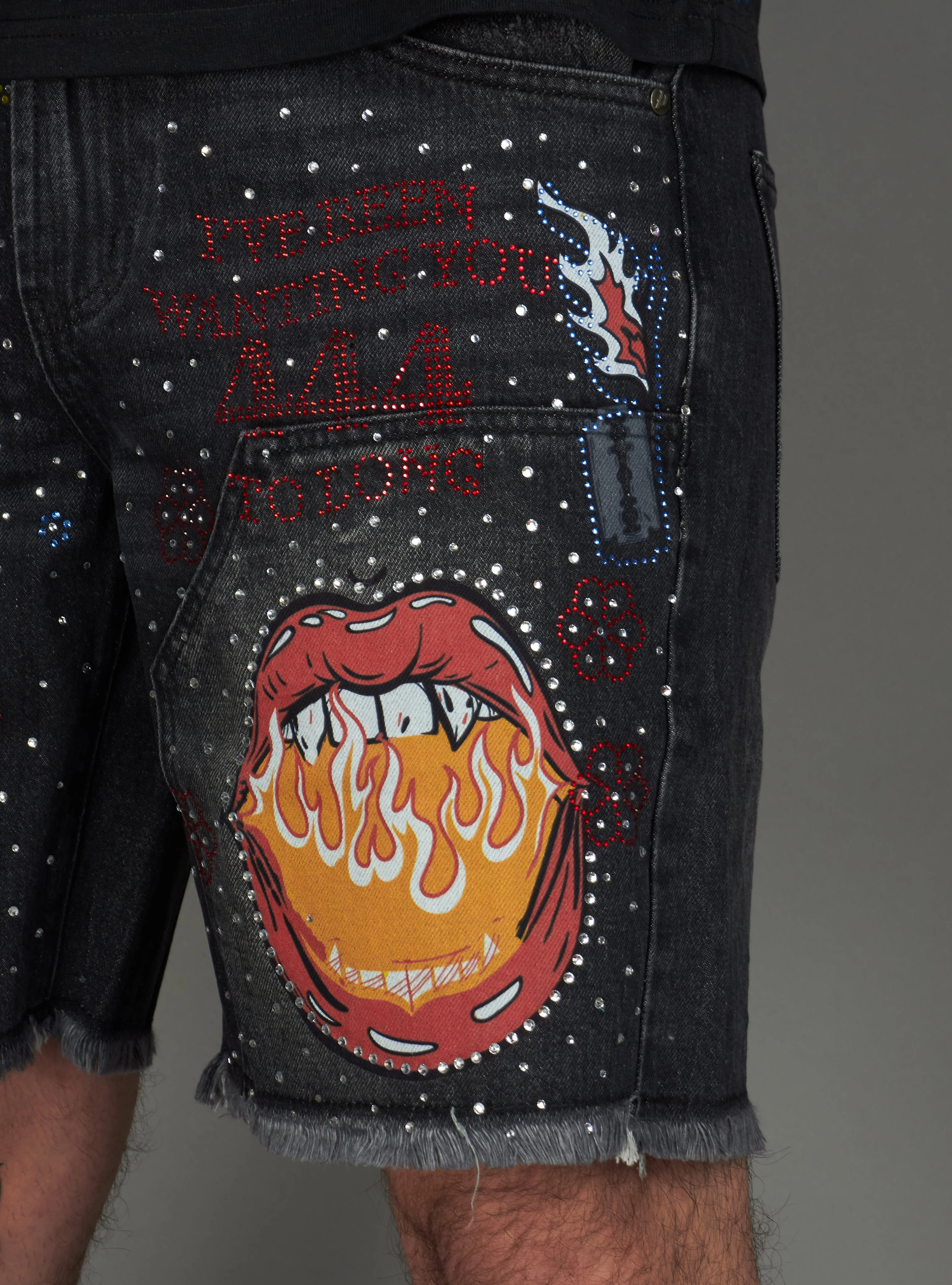 Politics Shorts - Austin - Black Wash - 337 - Image 15
