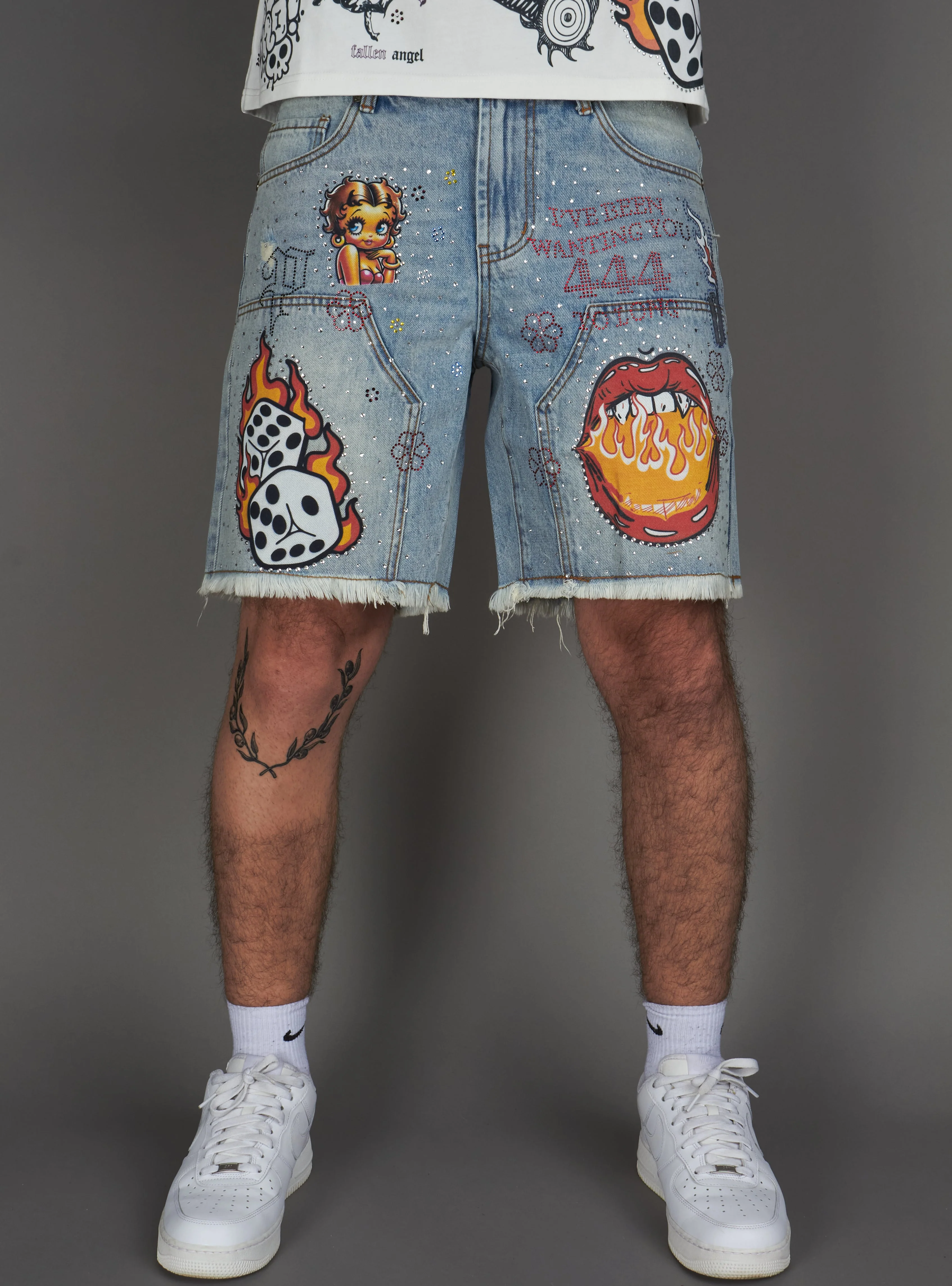 Politics Shorts - Austin - Blue Wash - 250 - Image 2