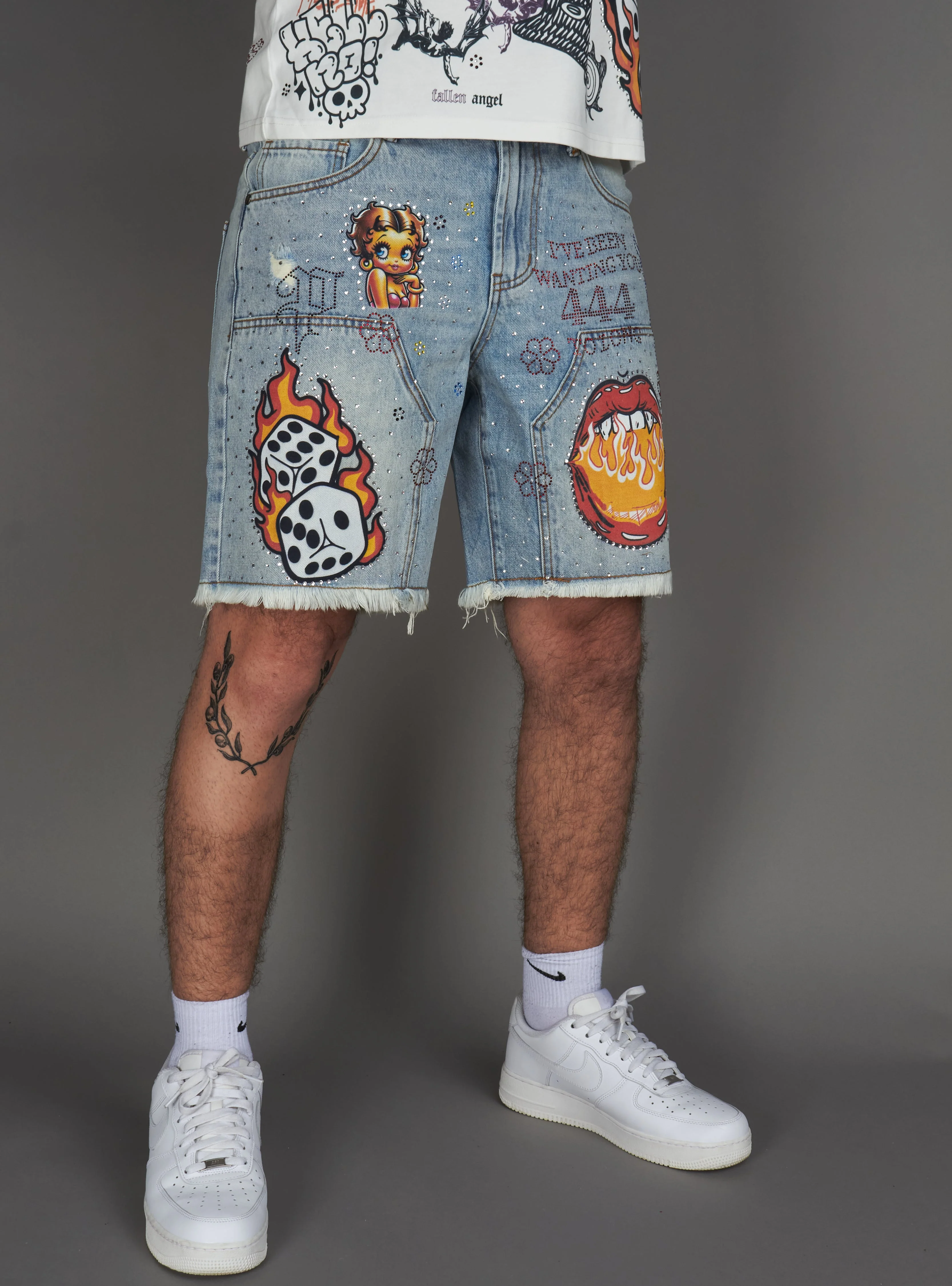 Politics Shorts - Austin - Blue Wash - 250 - Image 6