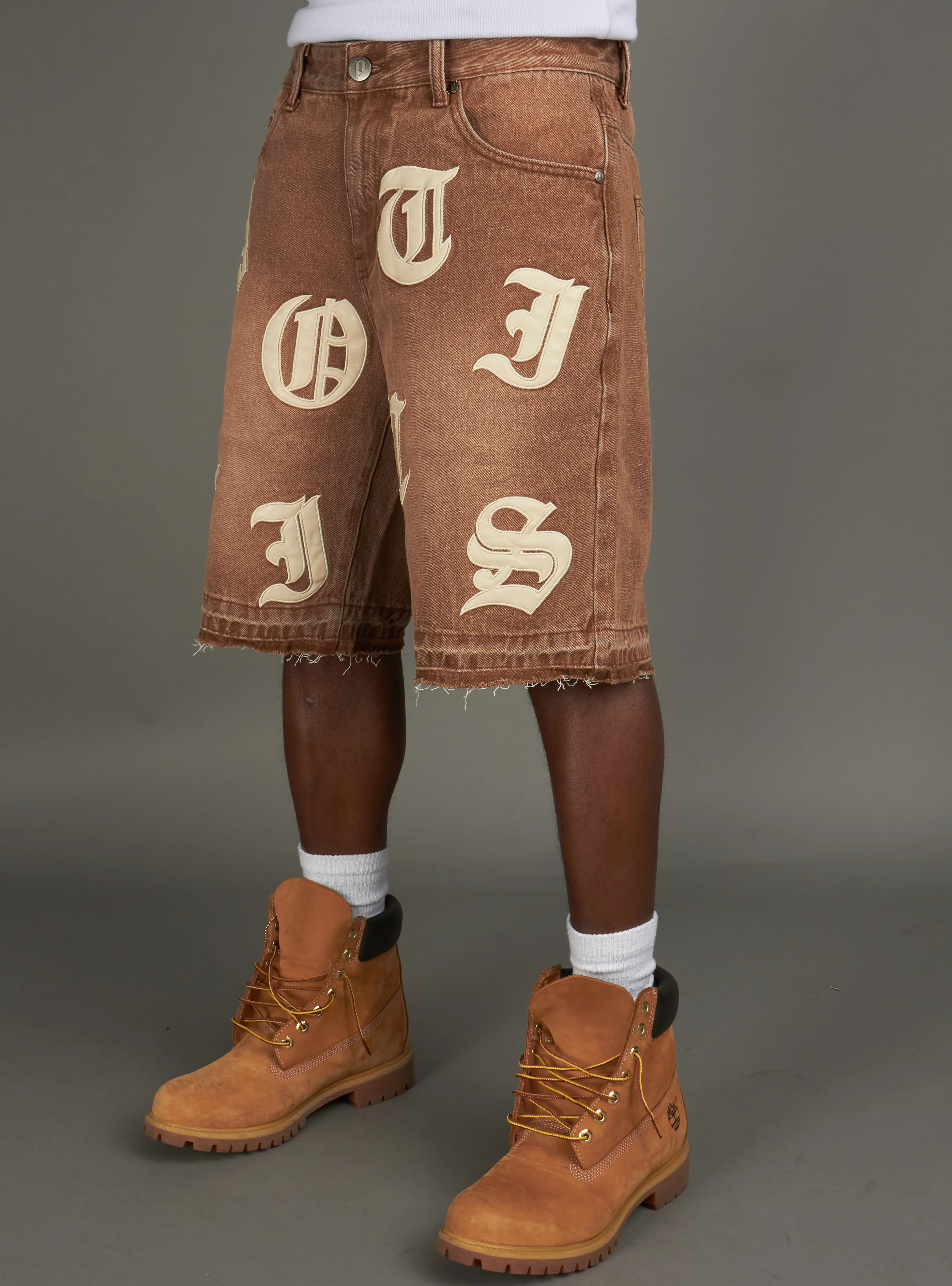 Politics Shorts - Betz - Brown Wash - 228 - Image 6
