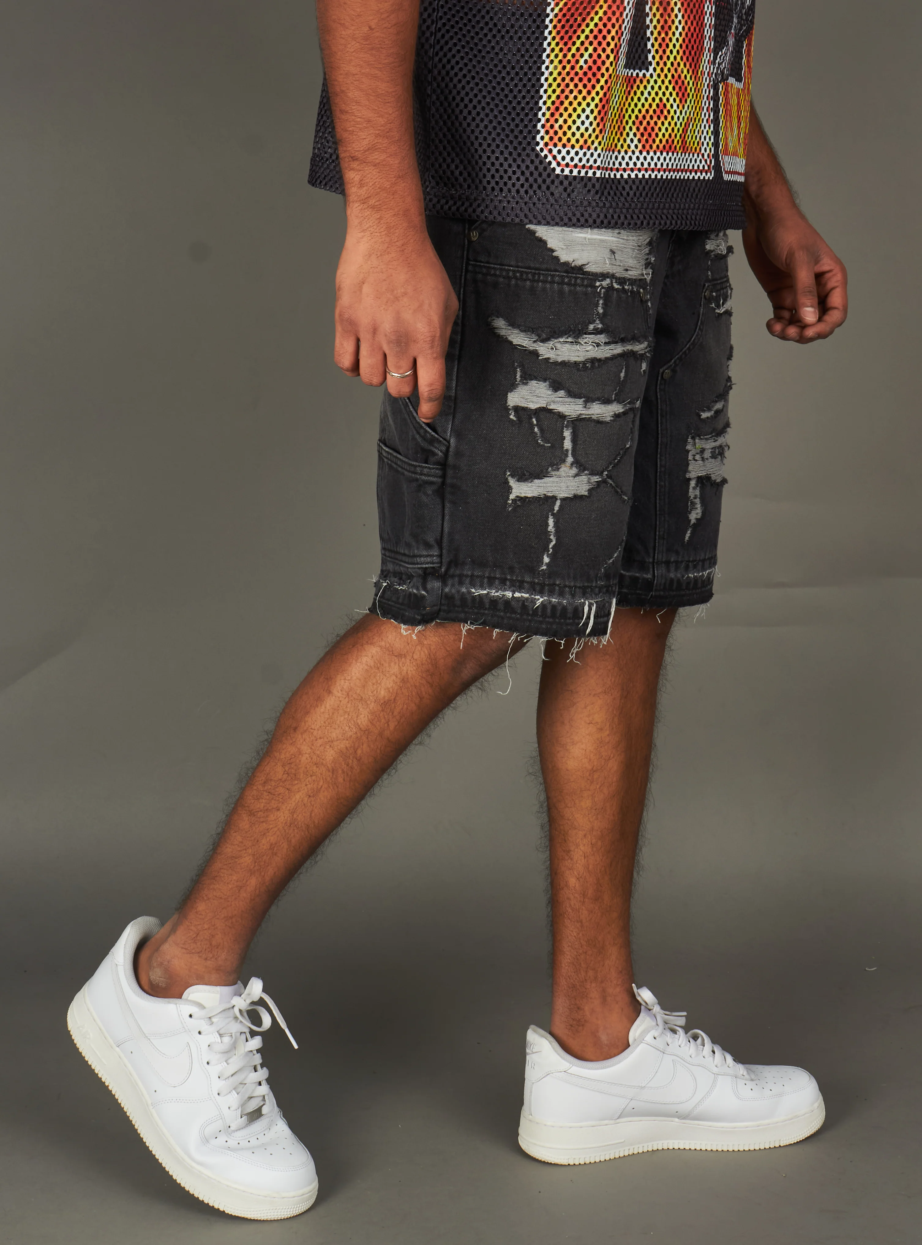 Politics Shorts - Bromwich - Black Wash - 418 - Image 3