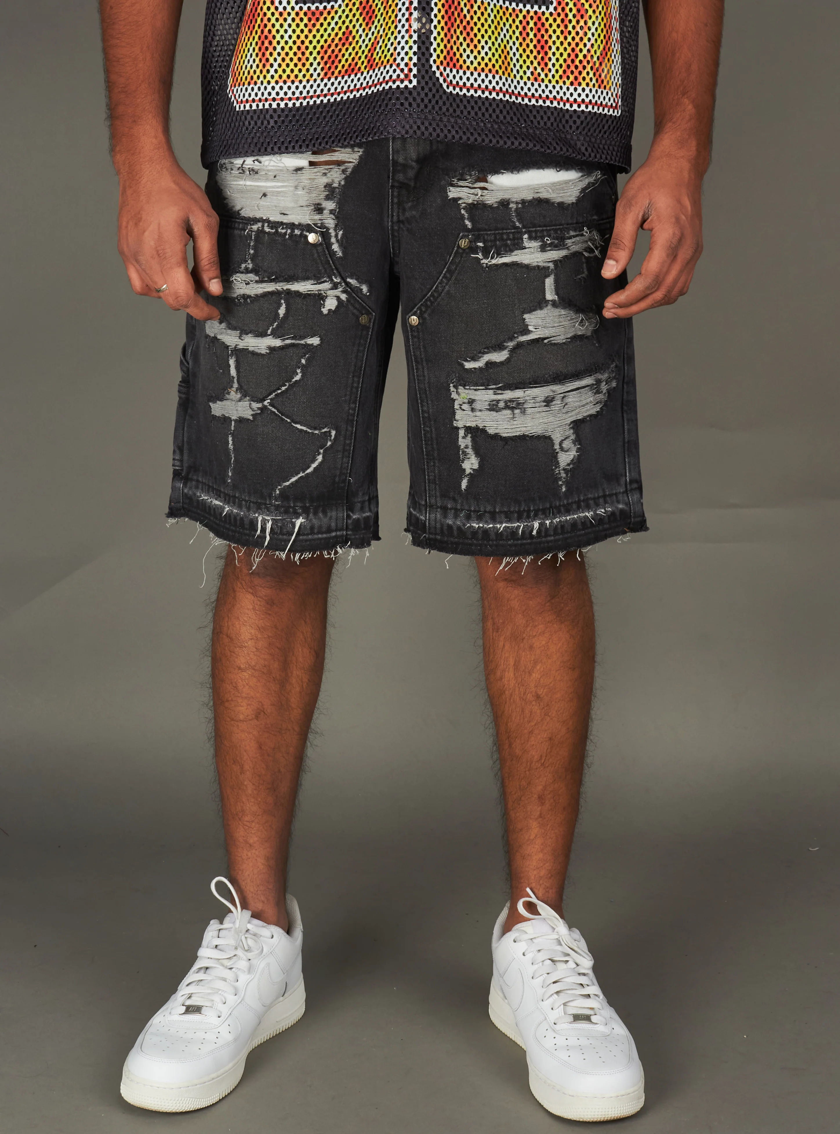 Politics Shorts - Bromwich - Black Wash - 418 - Image 5