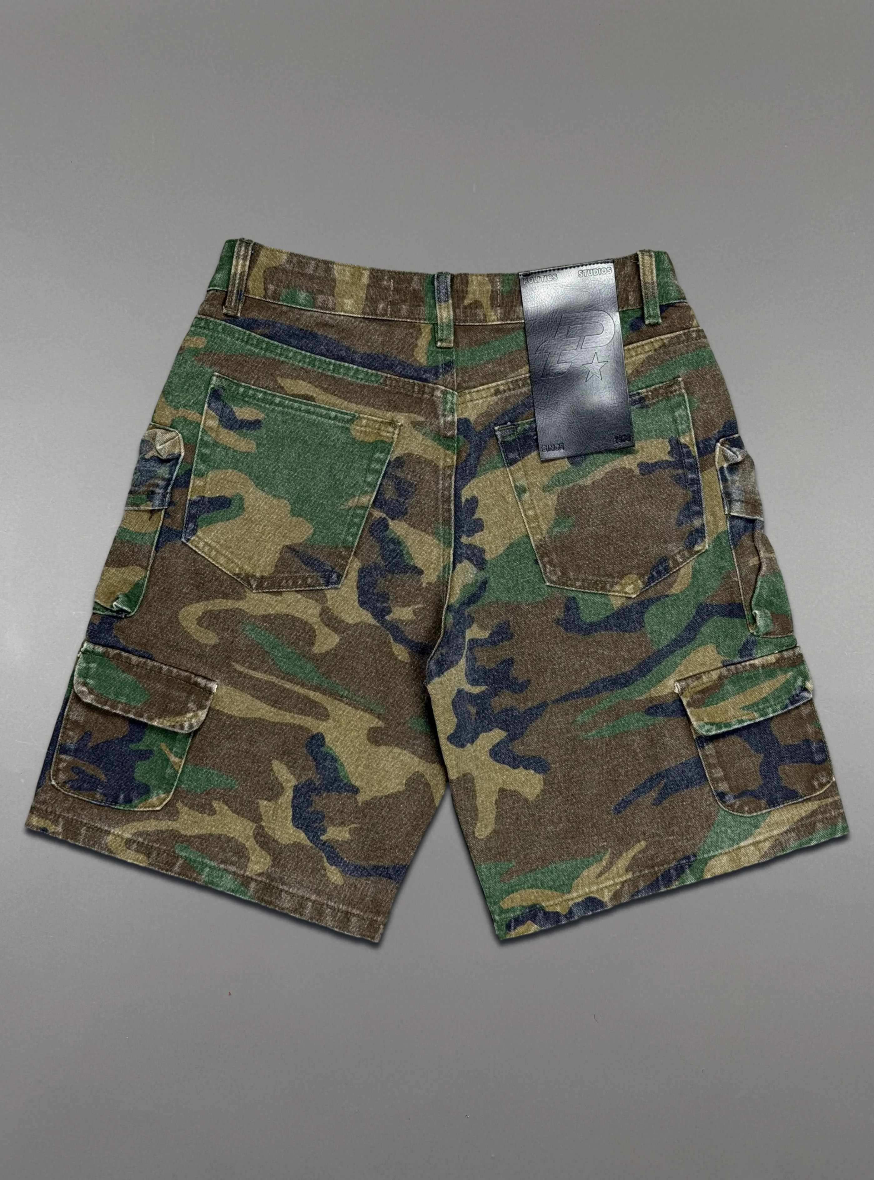 Politics Shorts - Camo - PK26 - SPR - 241 - Image 4