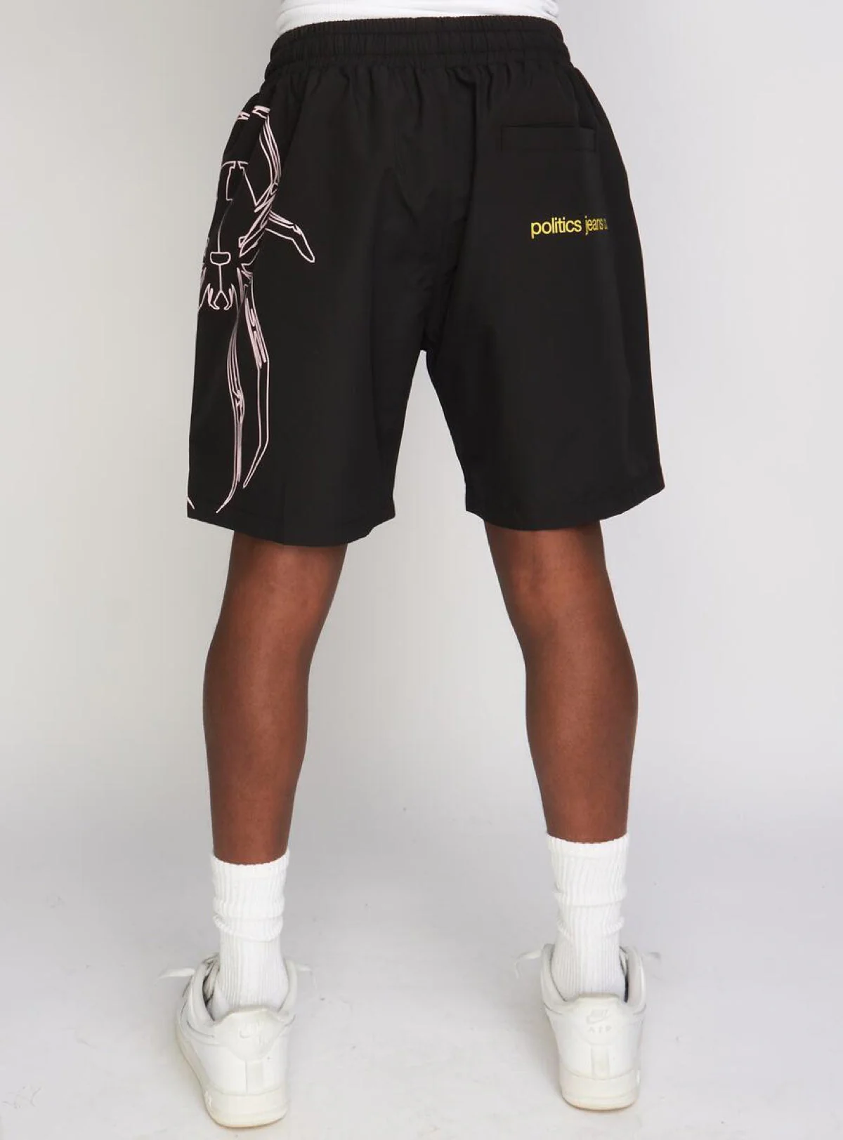 Politics Shorts - English - Black - 378 - Image 2